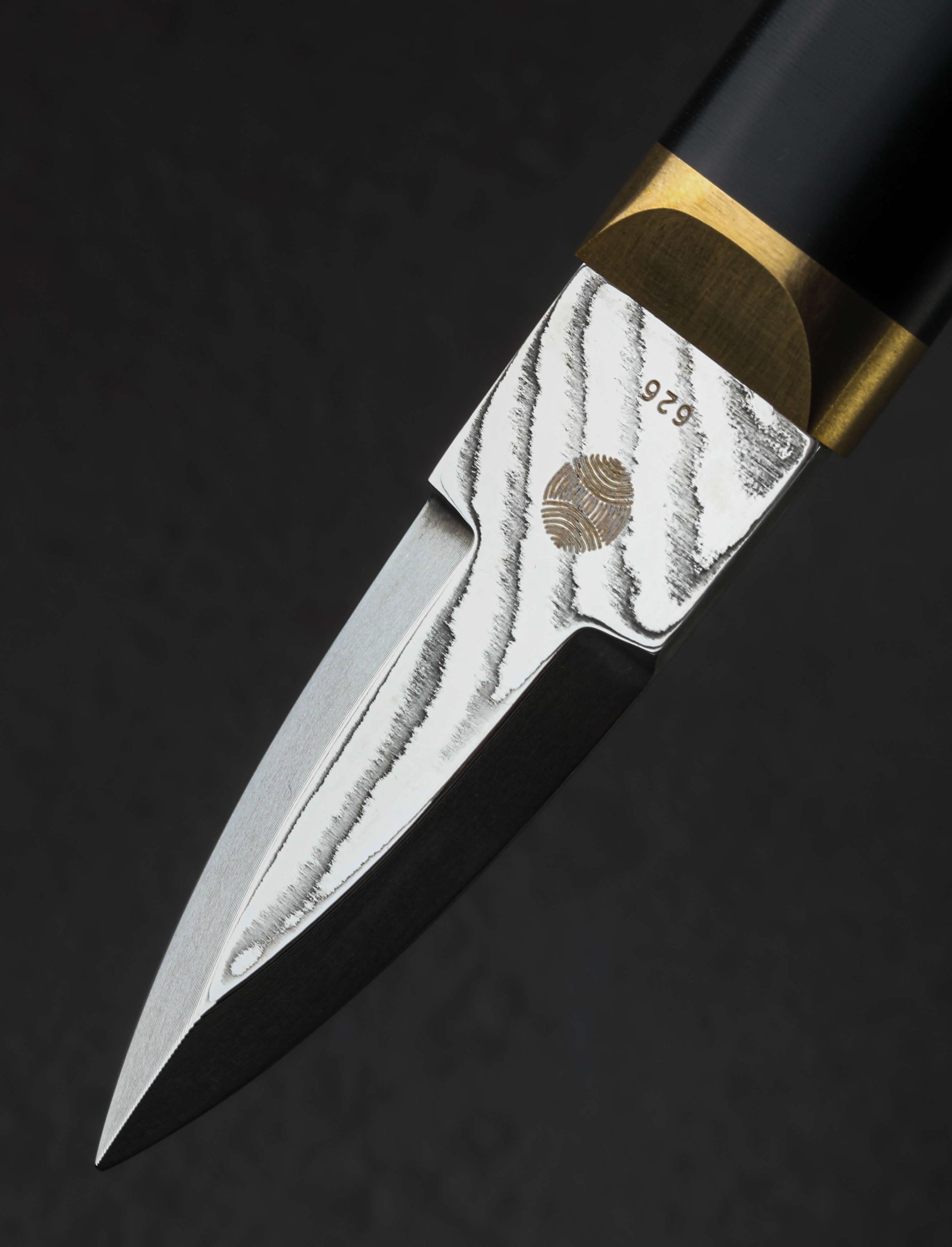 Living Steel 626 - NYC Specialty Tools Brass Oyster Knife LS75DM