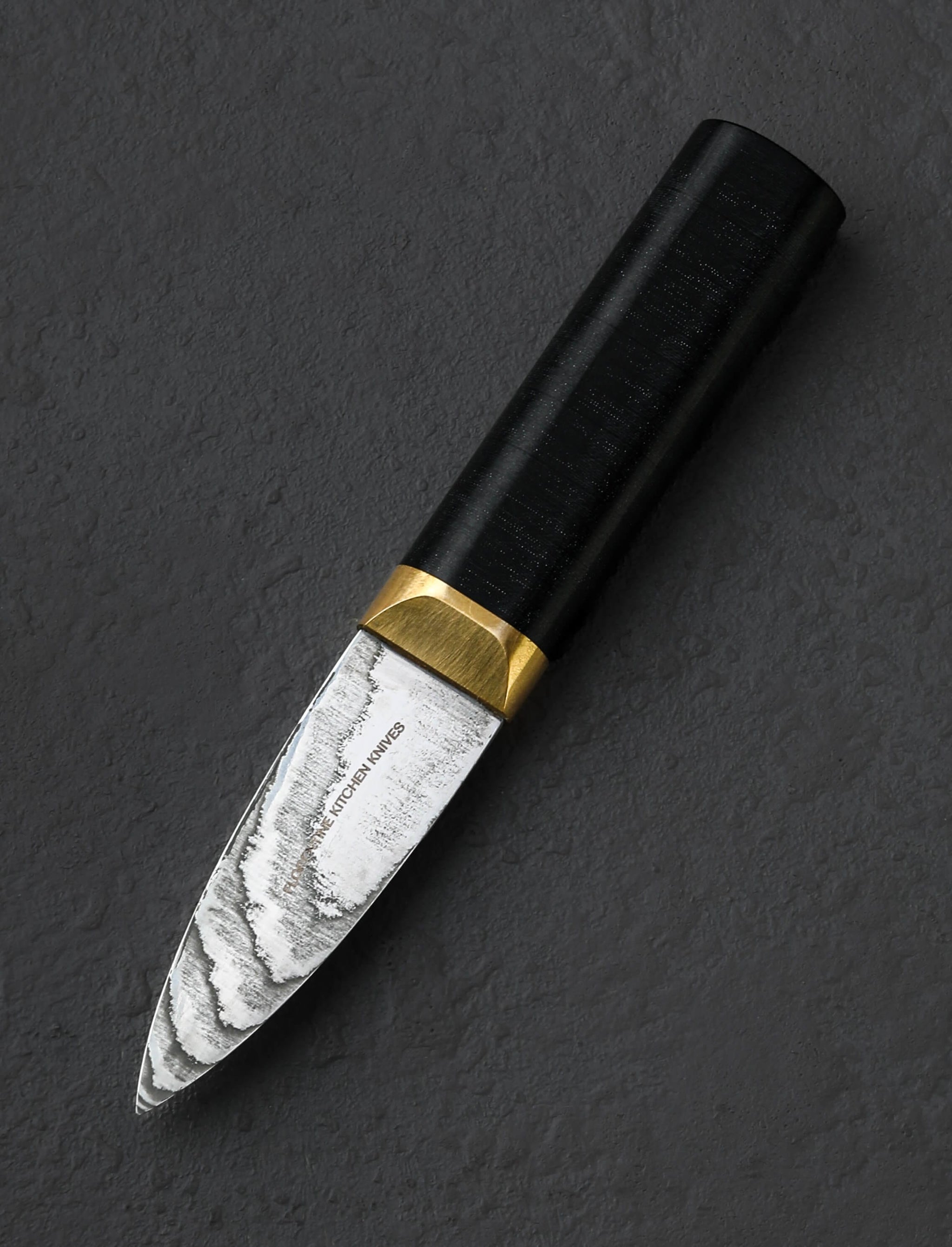 Living Steel 626 - NYC Specialty Tools Brass Oyster Knife LS75DM