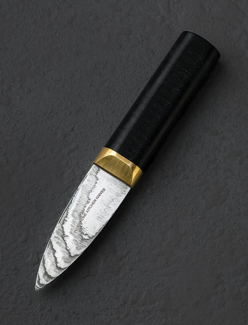 Living Steel 626 - NYC Specialty Tools Brass Oyster Knife LS75DM