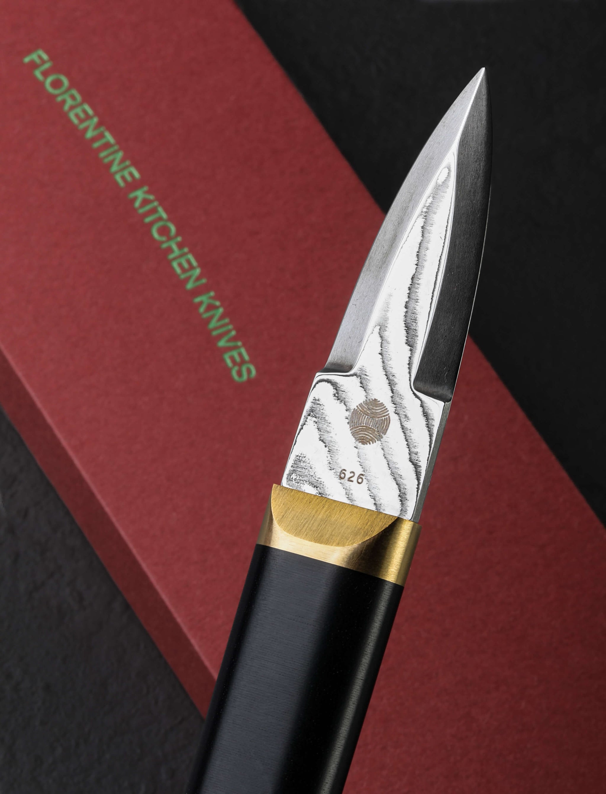 Living Steel 626 - NYC Specialty Tools Brass Oyster Knife LS75DM