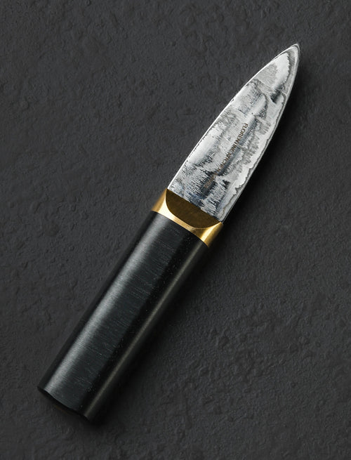 Living Steel 626 - NYC Specialty Tools Brass Oyster Knife LS75DM