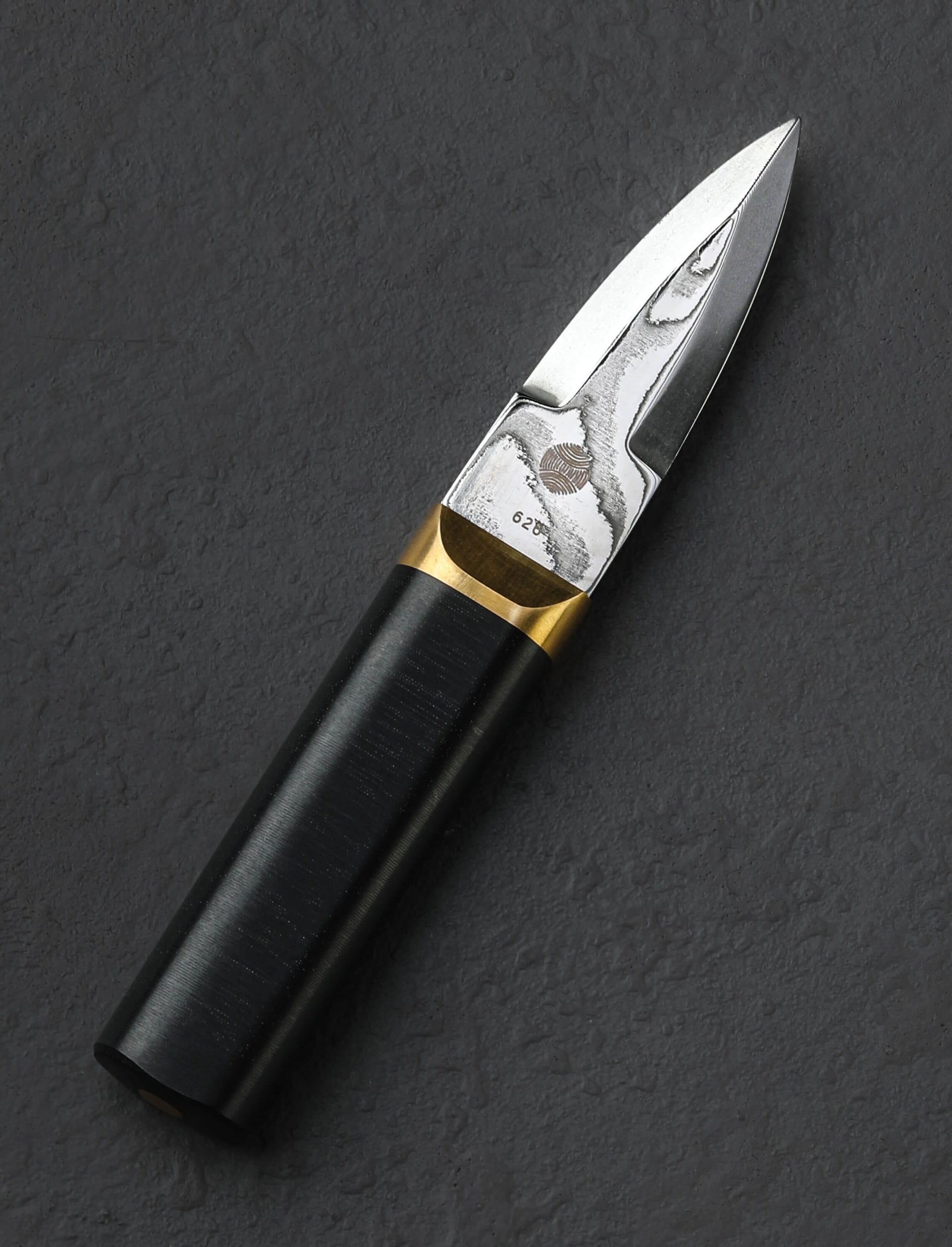 Living Steel 626 - NYC Specialty Tools LS75DM #1 Brass Oyster Knife LS75DM