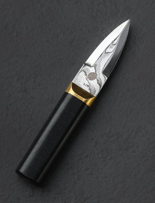 Living Steel 626 - NYC Specialty Tools LS75DM #1 Brass Oyster Knife LS75DM