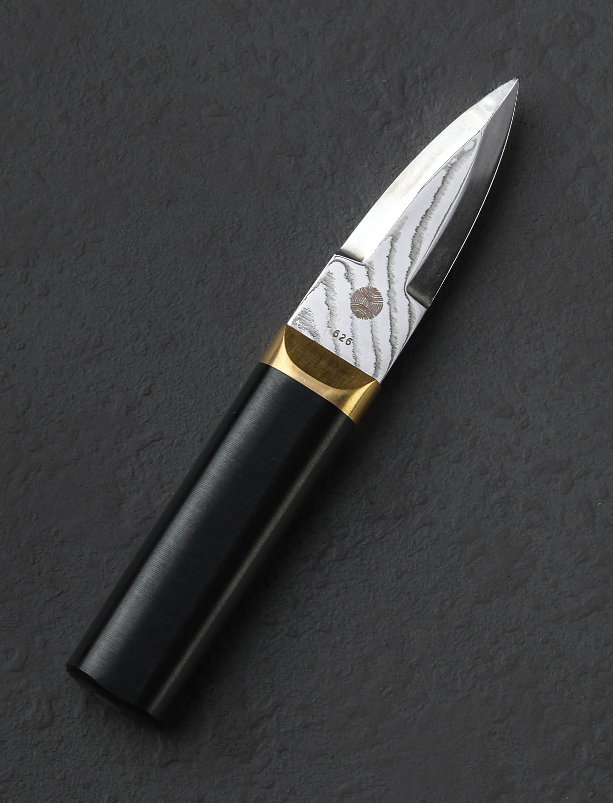 Living Steel 626 - NYC Specialty Tools LS75DM #3 Brass Oyster Knife LS75DM