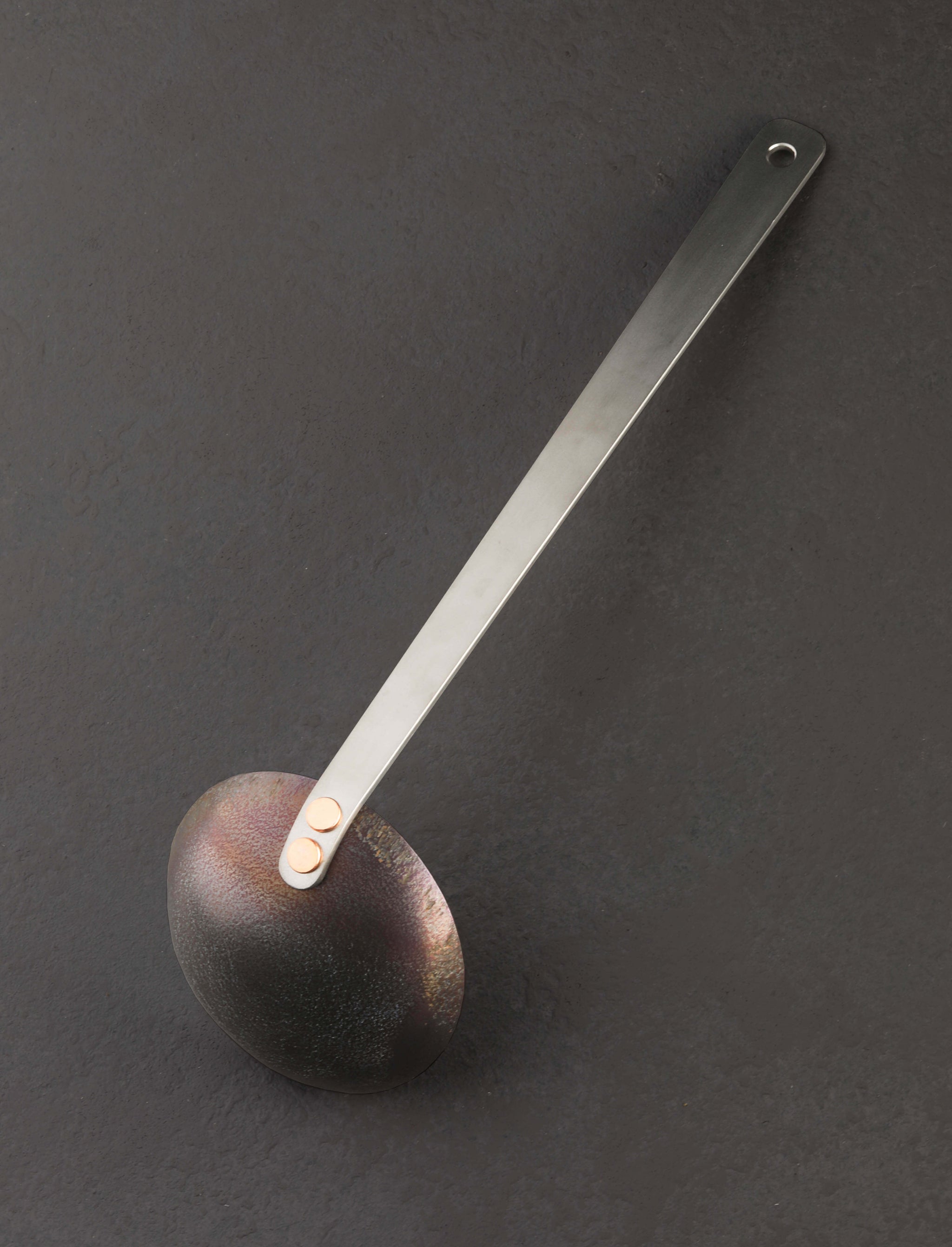Ben Tendick - Oregon Spoons, Ladles & Scoops Hand-Forged Titanium Ladle