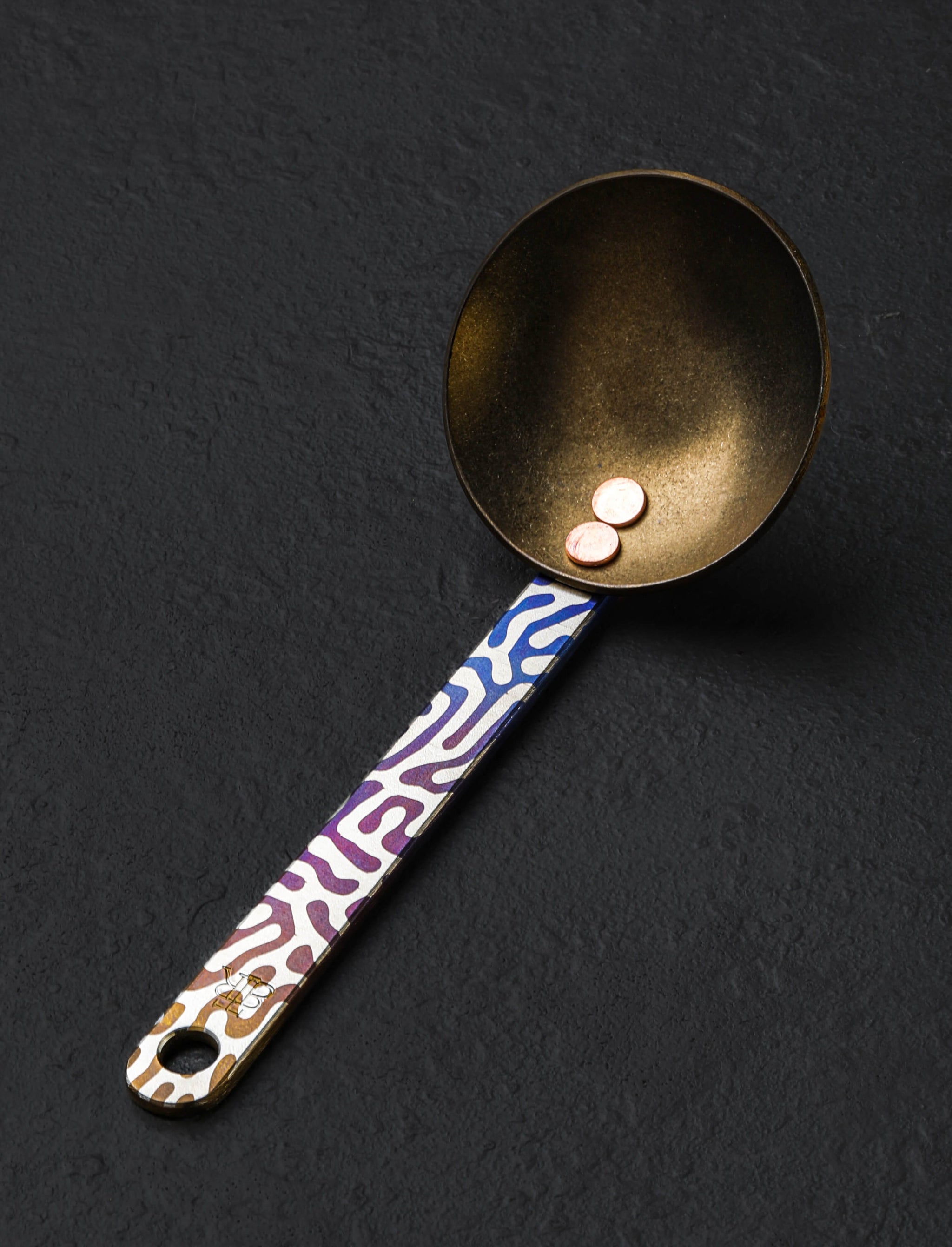 Ben Tendick - Oregon Spoons, Ladles & Scoops Style One Deluxe Titanium Utility Ladle