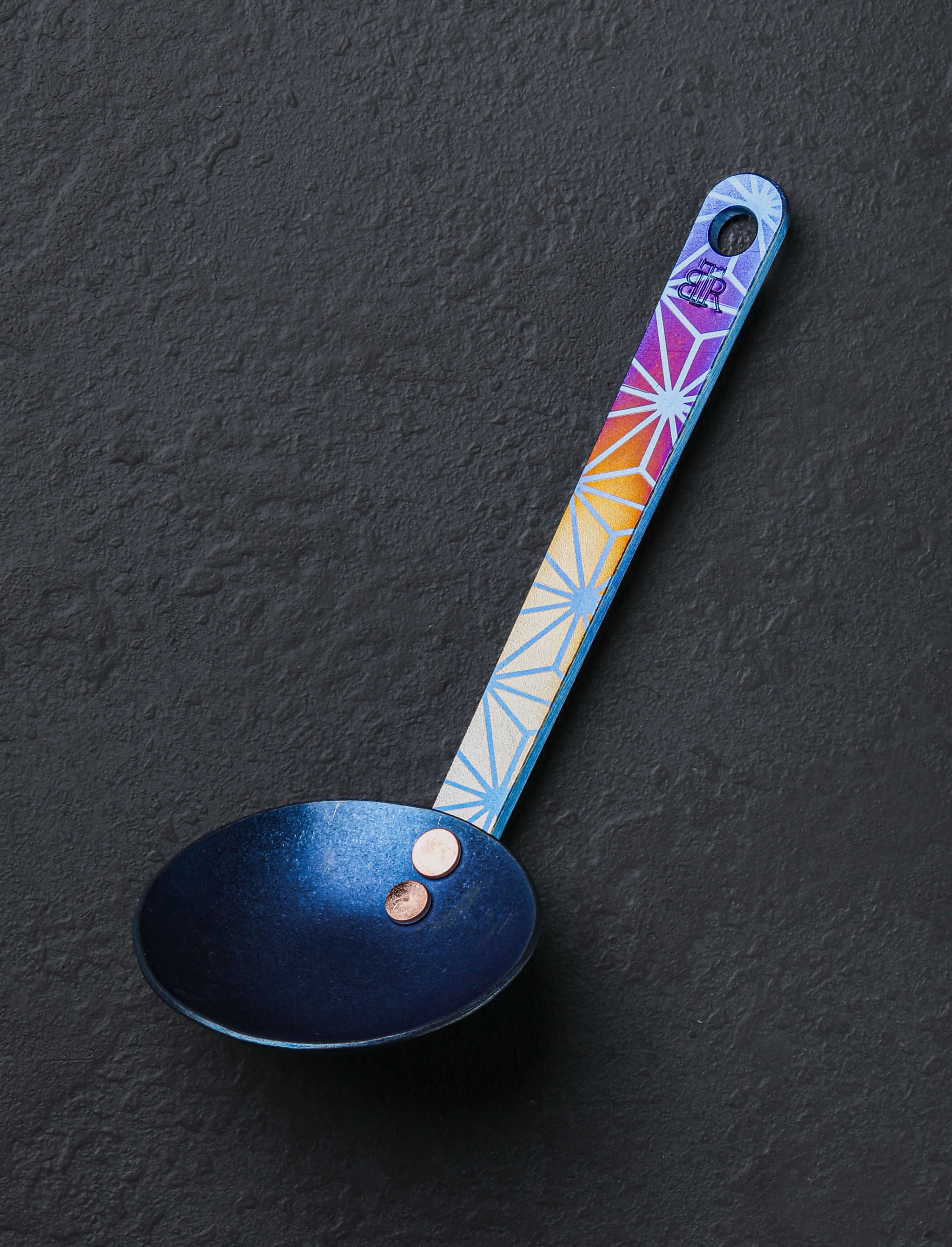 Ben Tendick - Oregon Spoons, Ladles & Scoops Style One Deluxe Titanium Utility Ladle