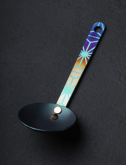 Ben Tendick - Oregon Spoons, Ladles & Scoops Style One Deluxe Titanium Utility Ladle