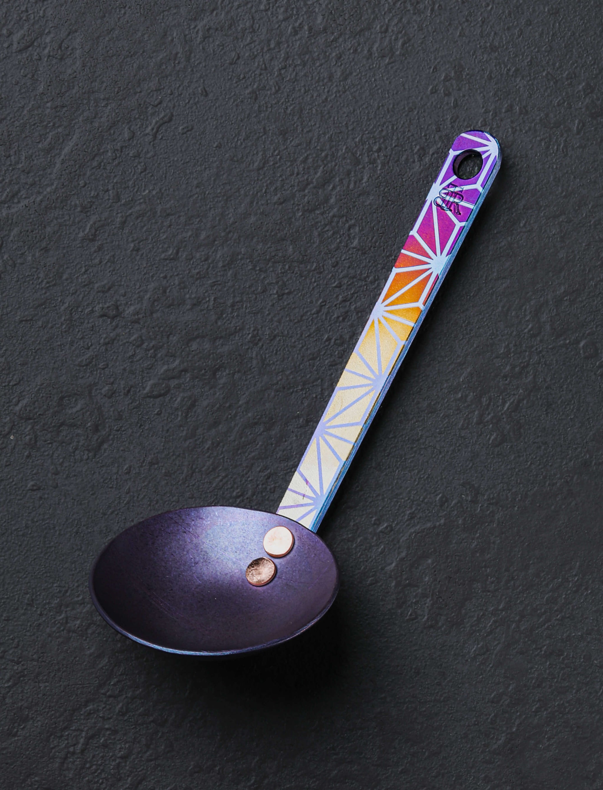 Ben Tendick - Oregon Spoons, Ladles & Scoops Style Three Deluxe Titanium Utility Ladle