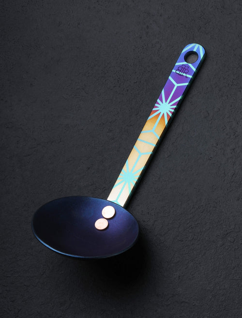 Ben Tendick - Oregon Spoons, Ladles & Scoops Style Three Deluxe Titanium Utility Ladle