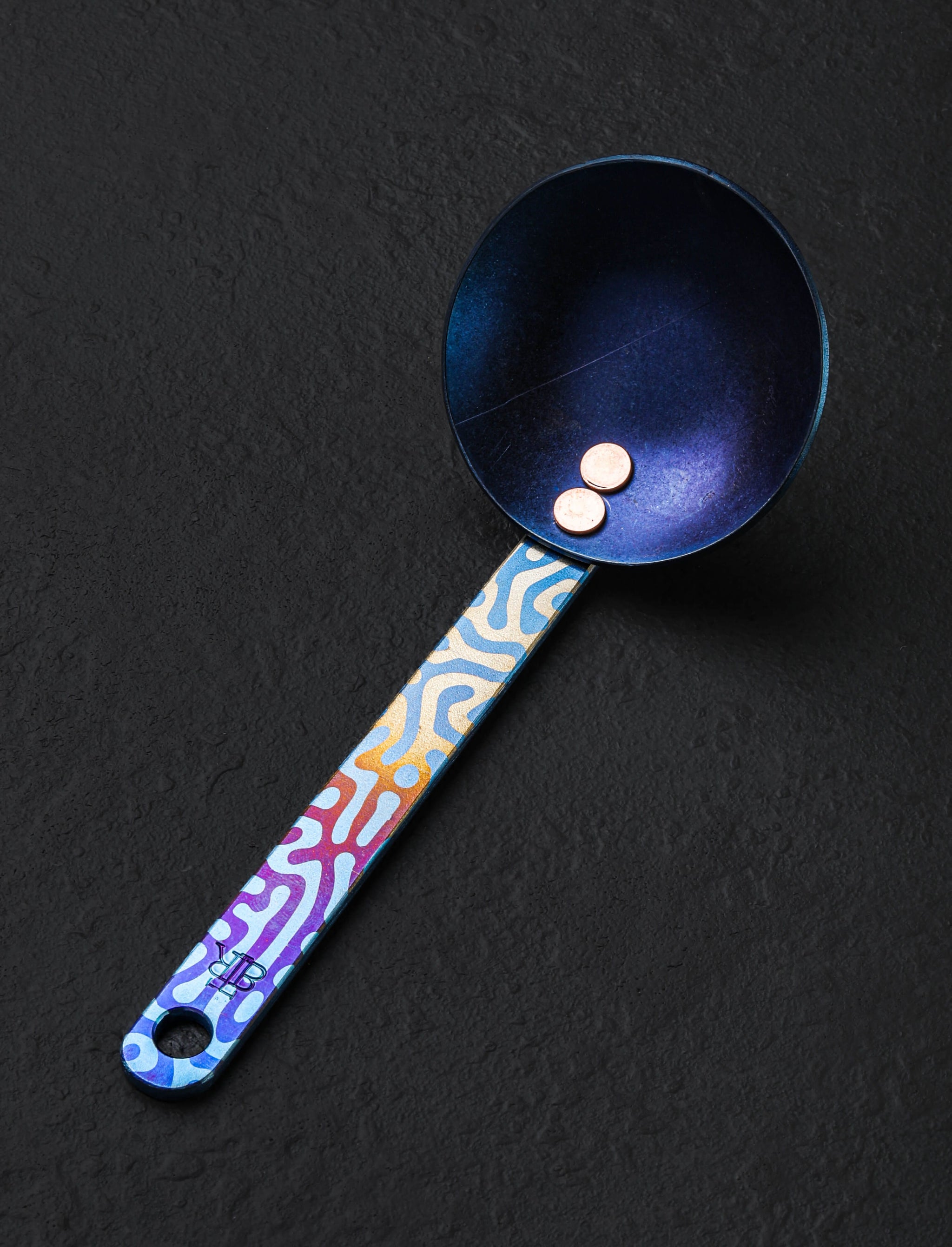 Ben Tendick - Oregon Spoons, Ladles & Scoops Style Two Deluxe Titanium Utility Ladle