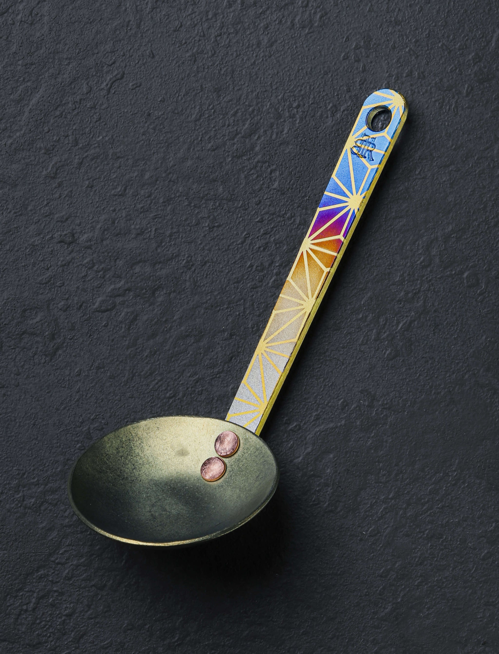 Ben Tendick - Oregon Spoons, Ladles & Scoops Style Two Deluxe Titanium Utility Ladle