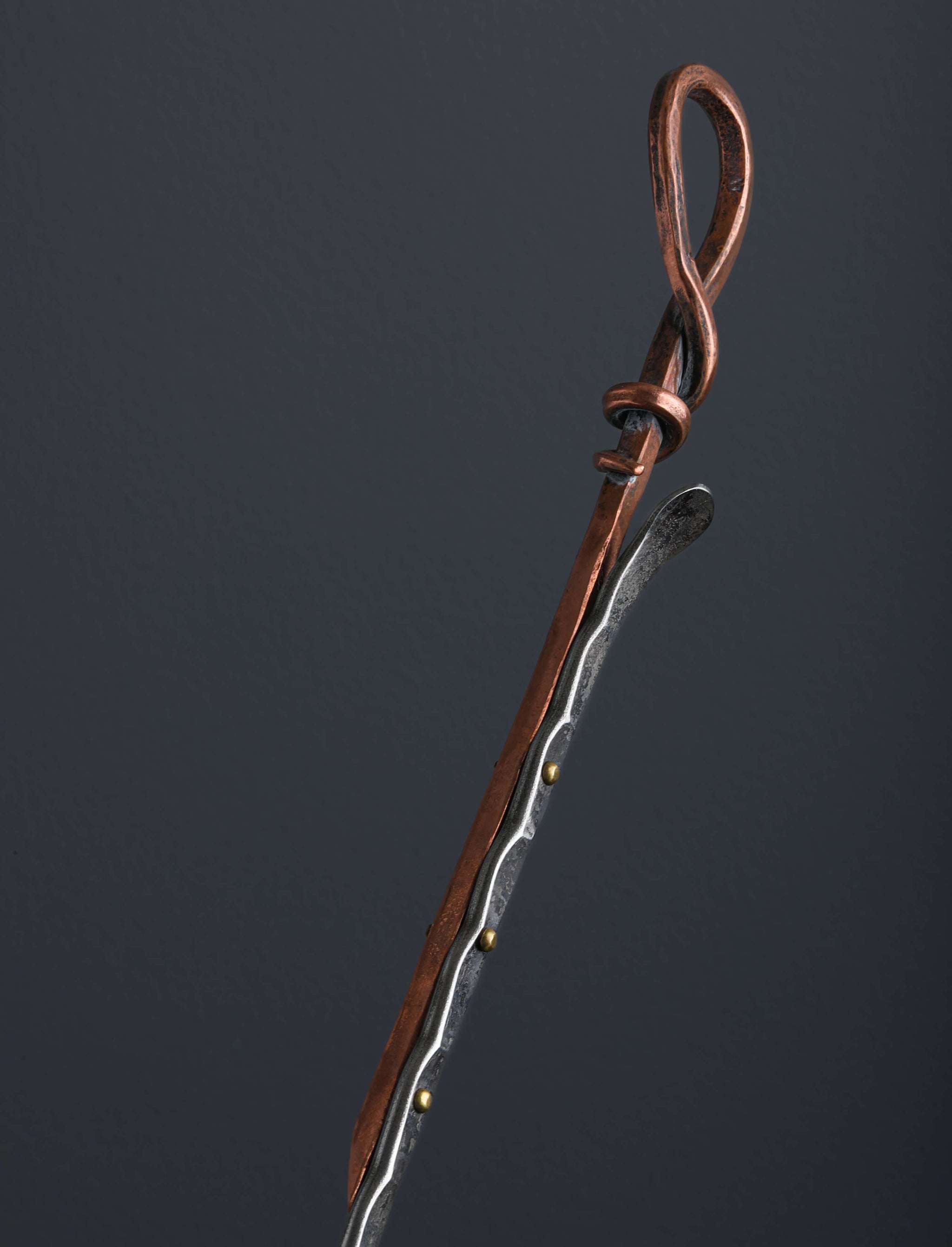 Jill Rikkers - Colorado Spoons, Ladles & Scoops Copper & Steel Egg Spoon