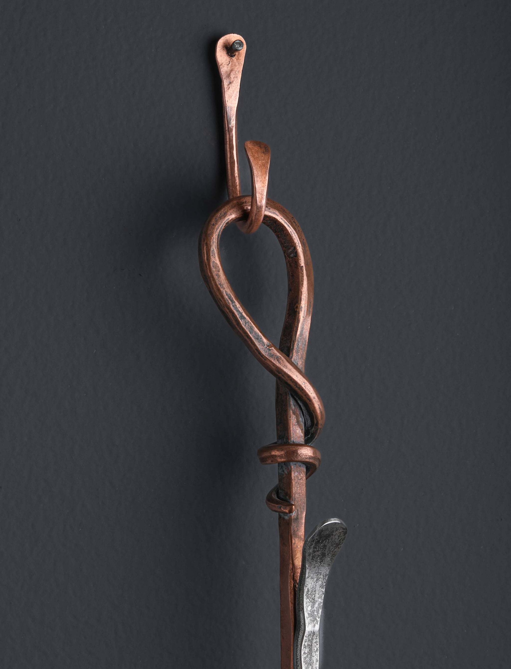 Jill Rikkers - Colorado Spoons, Ladles & Scoops Copper & Steel Egg Spoon