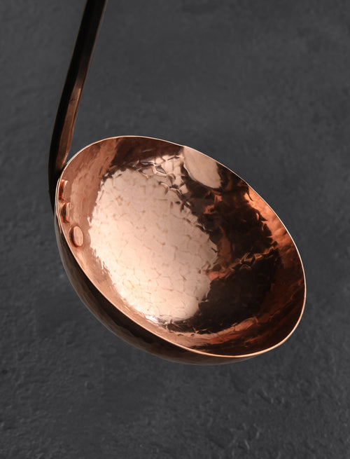 Tiny forged spice spoon — BLACK SWAN HANDMADE