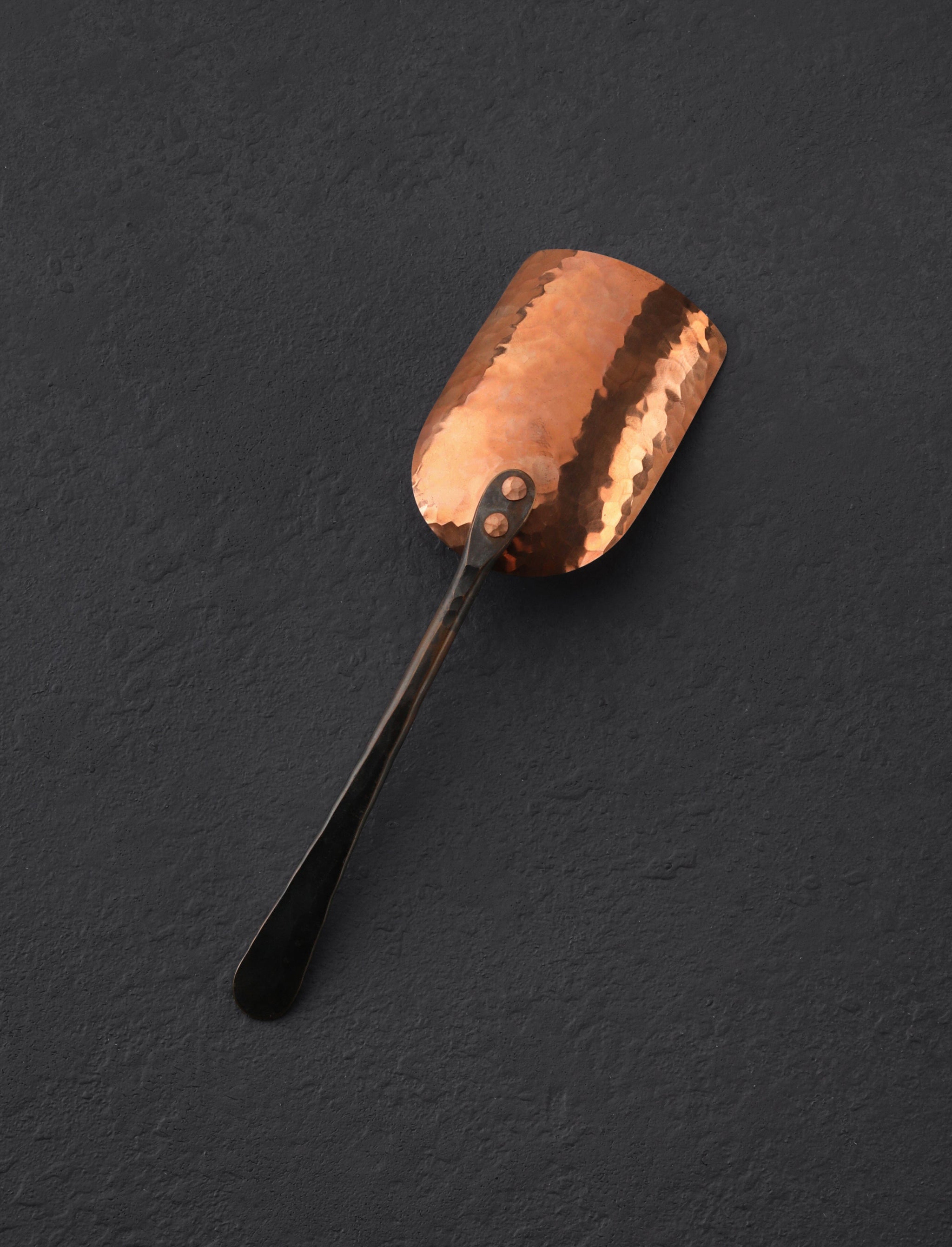 Park Swan, Black Swan Handmade - Maine Spoons, Ladles & Scoops Copper & Bronze Scoop