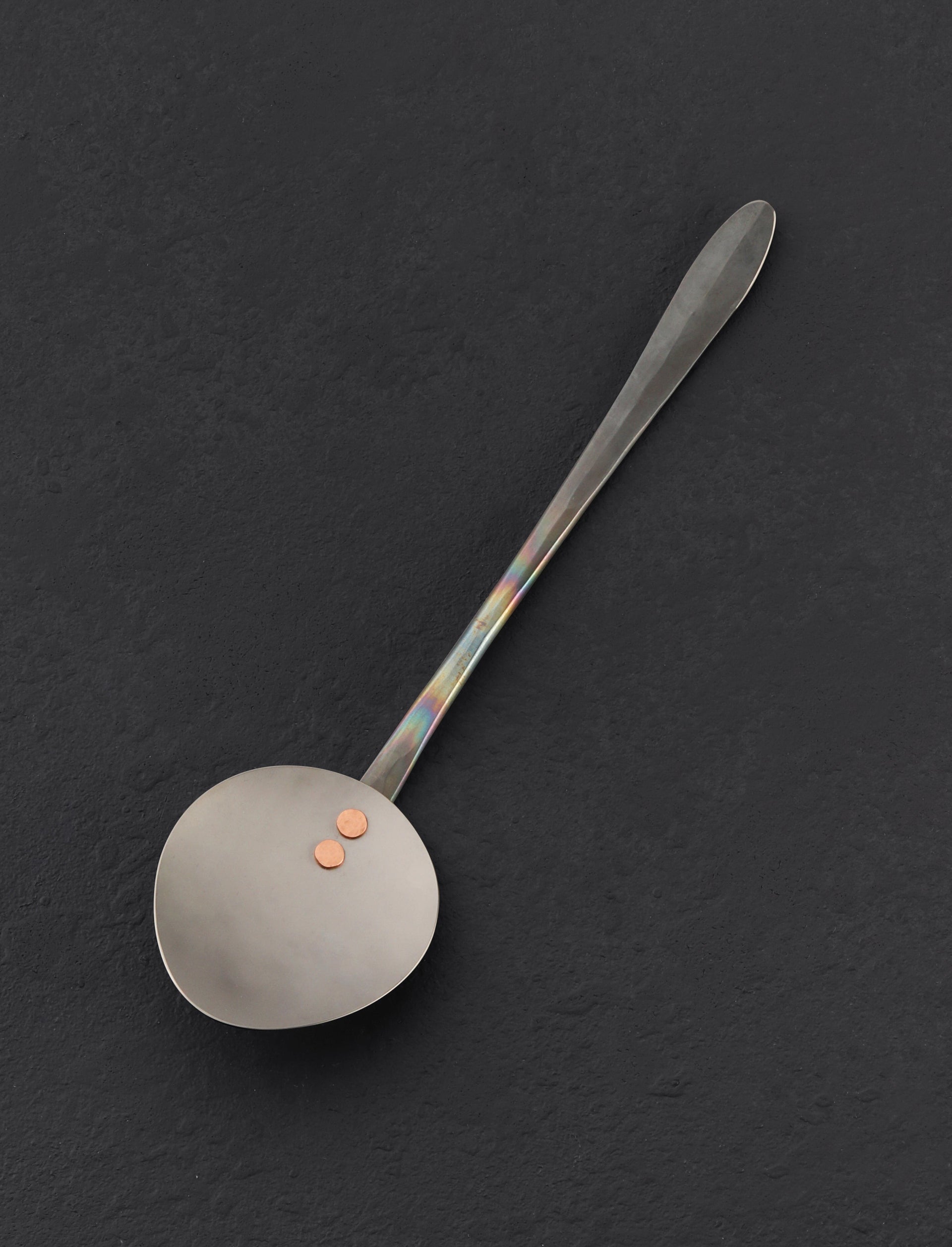 Park Swan, Black Swan Handmade - Maine Spoons, Ladles & Scoops Titanium Kitchen Utility Spoon