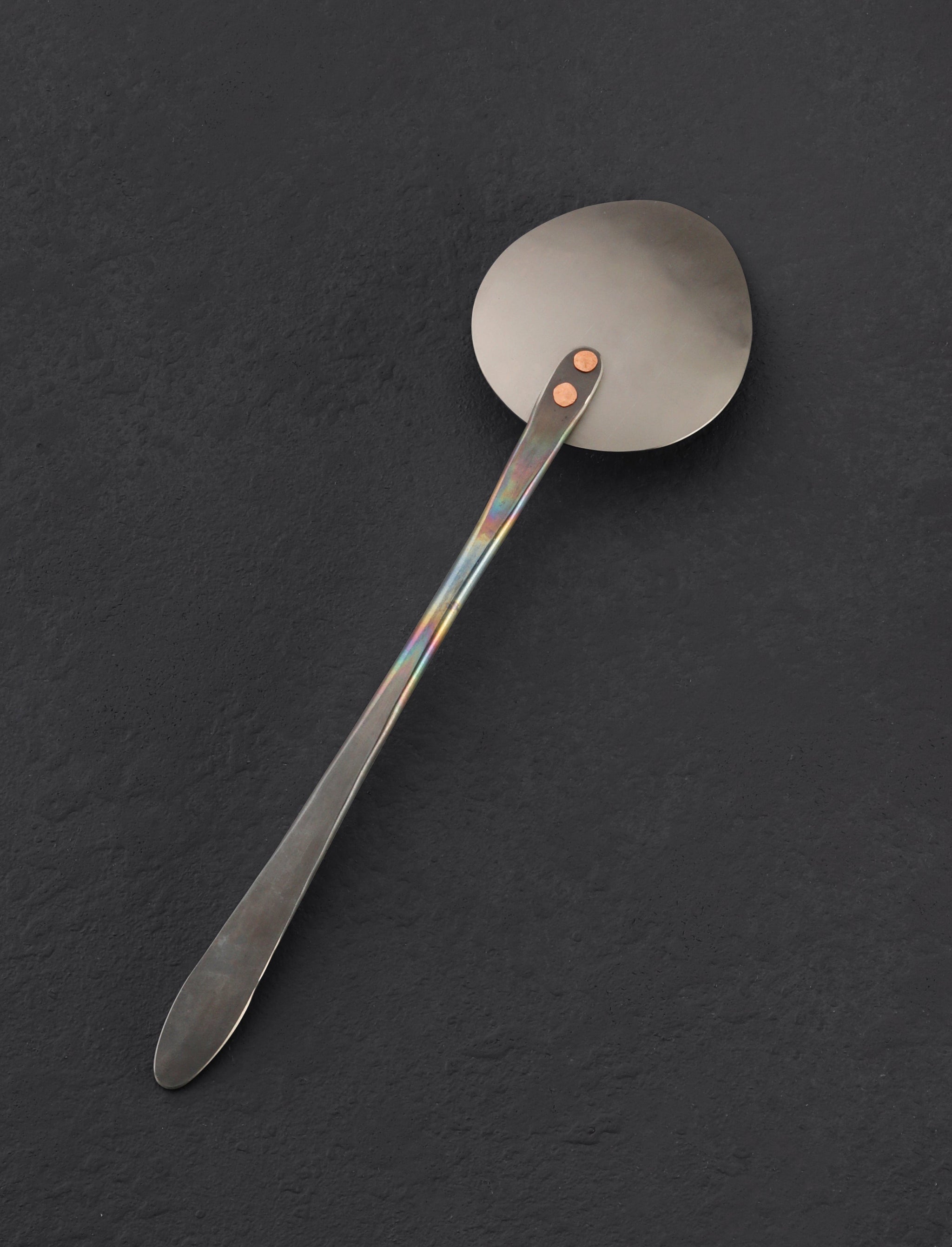 Park Swan, Black Swan Handmade - Maine Spoons, Ladles & Scoops Titanium Kitchen Utility Spoon