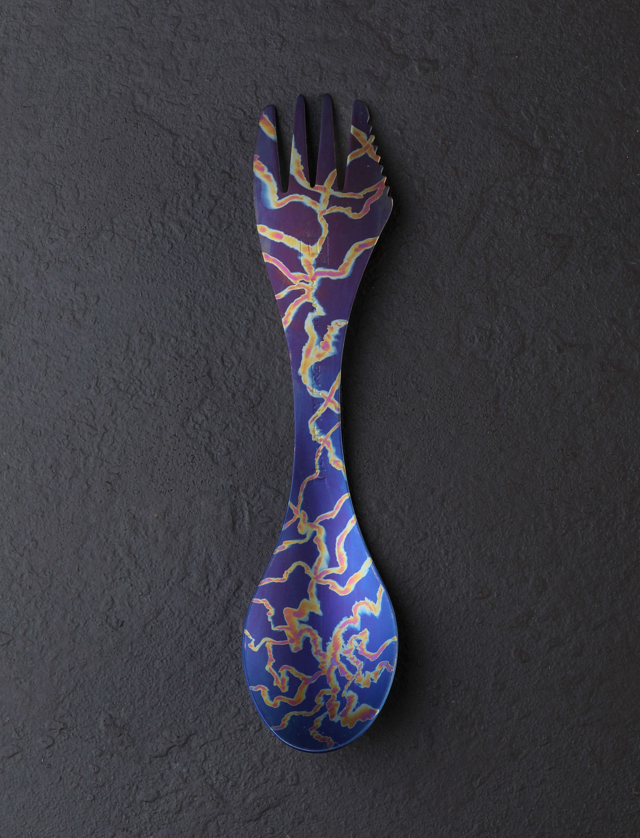 Eatingtools + Light My Fire Sporks Design One Brush Anodized Titanium Spork