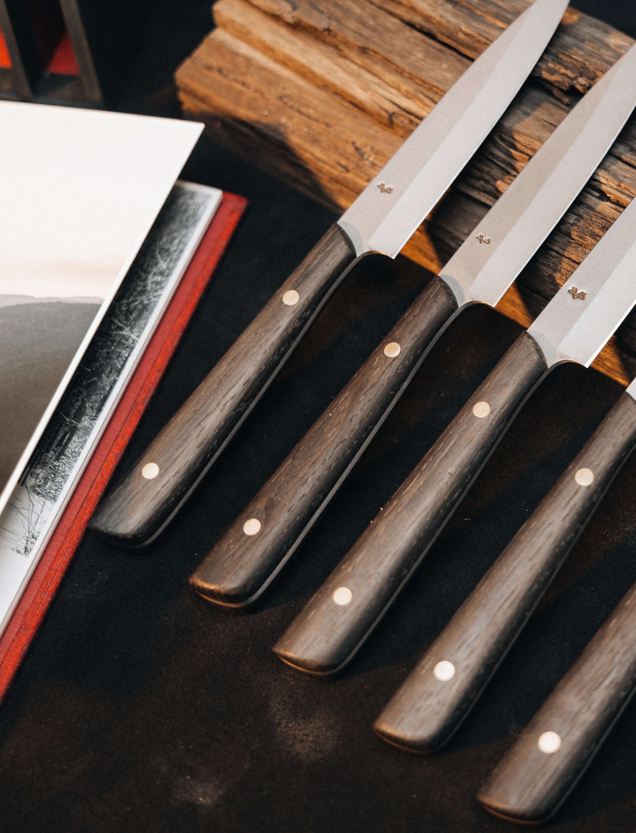 Blanc Creatives - Virginia Table Knives The Tale of Two Oaks - Steak Knife Set (Pre-Order)