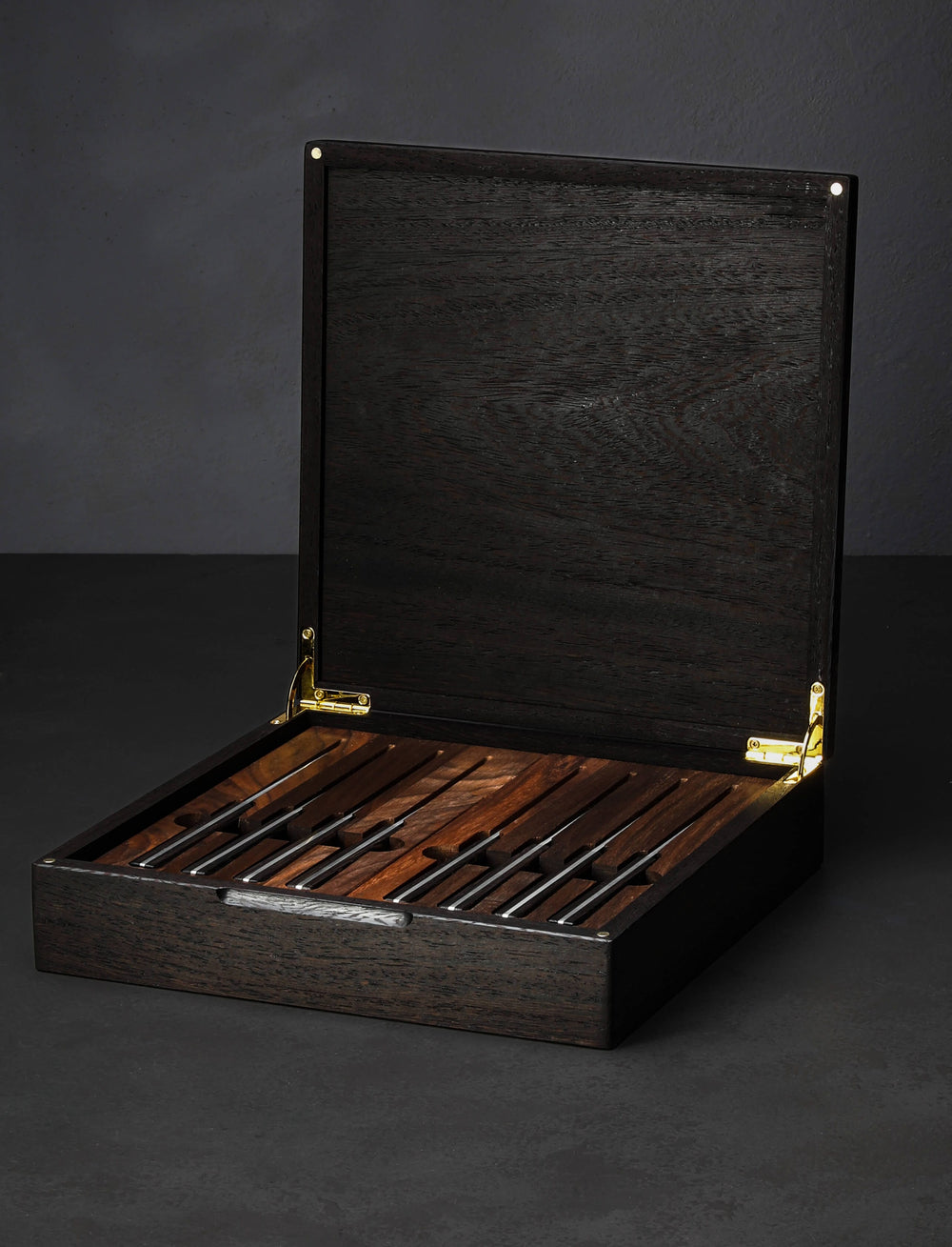 Monolith Knives - Virginia Table Knives Heirloom Damascus Steak Knife Set