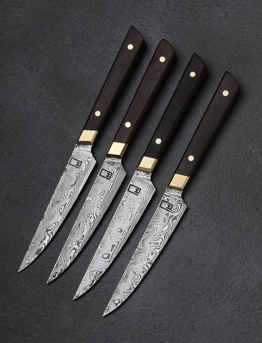 Monolith Knives - Virginia Table Knives Monticello Walnut Steak Knife Set