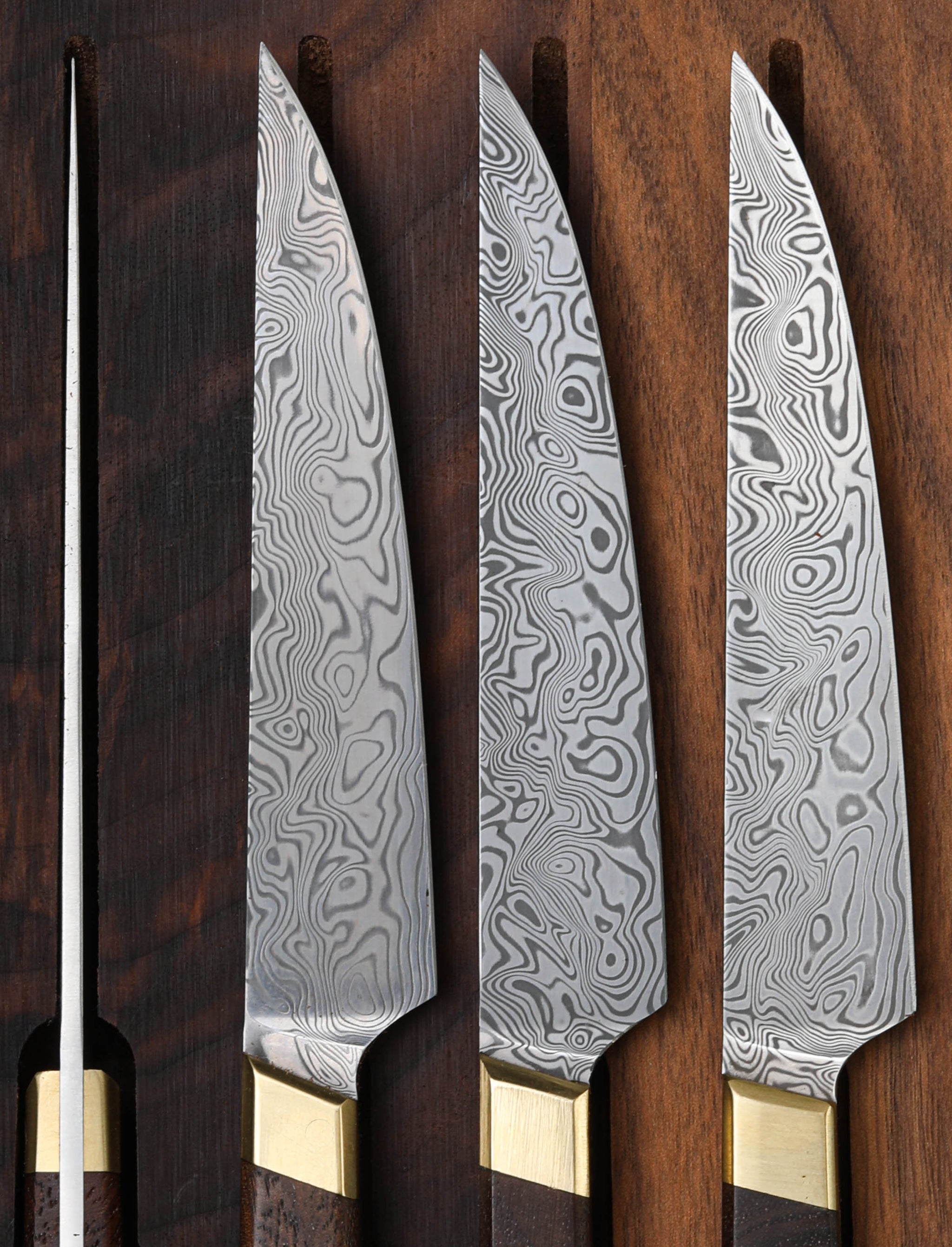 Monolith Knives - Virginia Table Knives Monticello Walnut Steak Knife Set