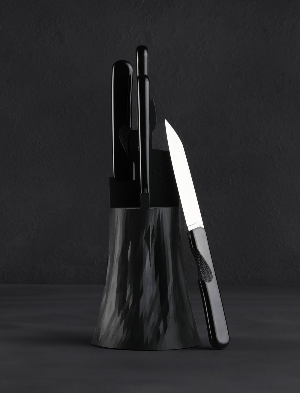 Roland Lannier - France Table Knives Black CTB Steak Knives