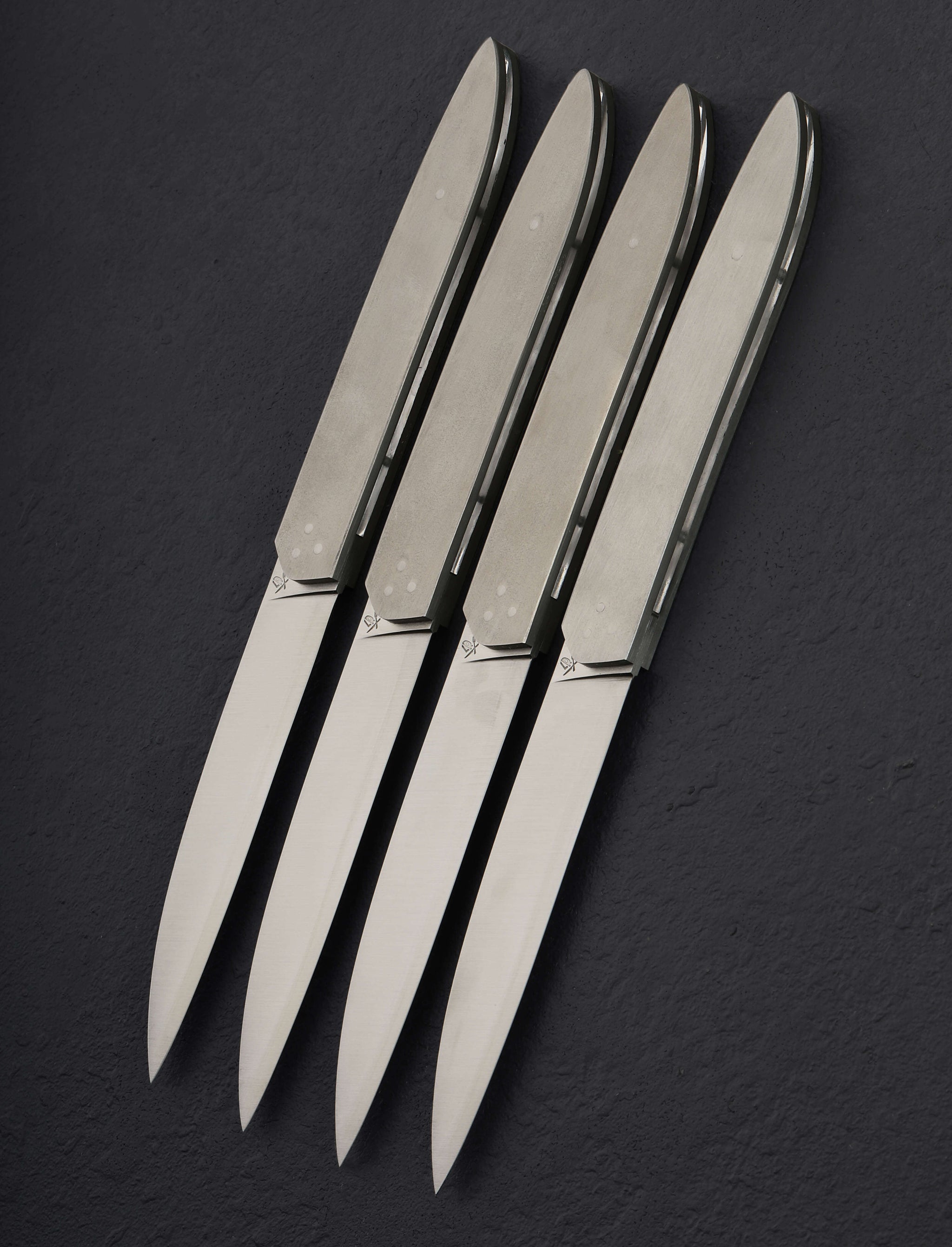 Roland Lannier - France Table Knives Titanium Table Knife Set