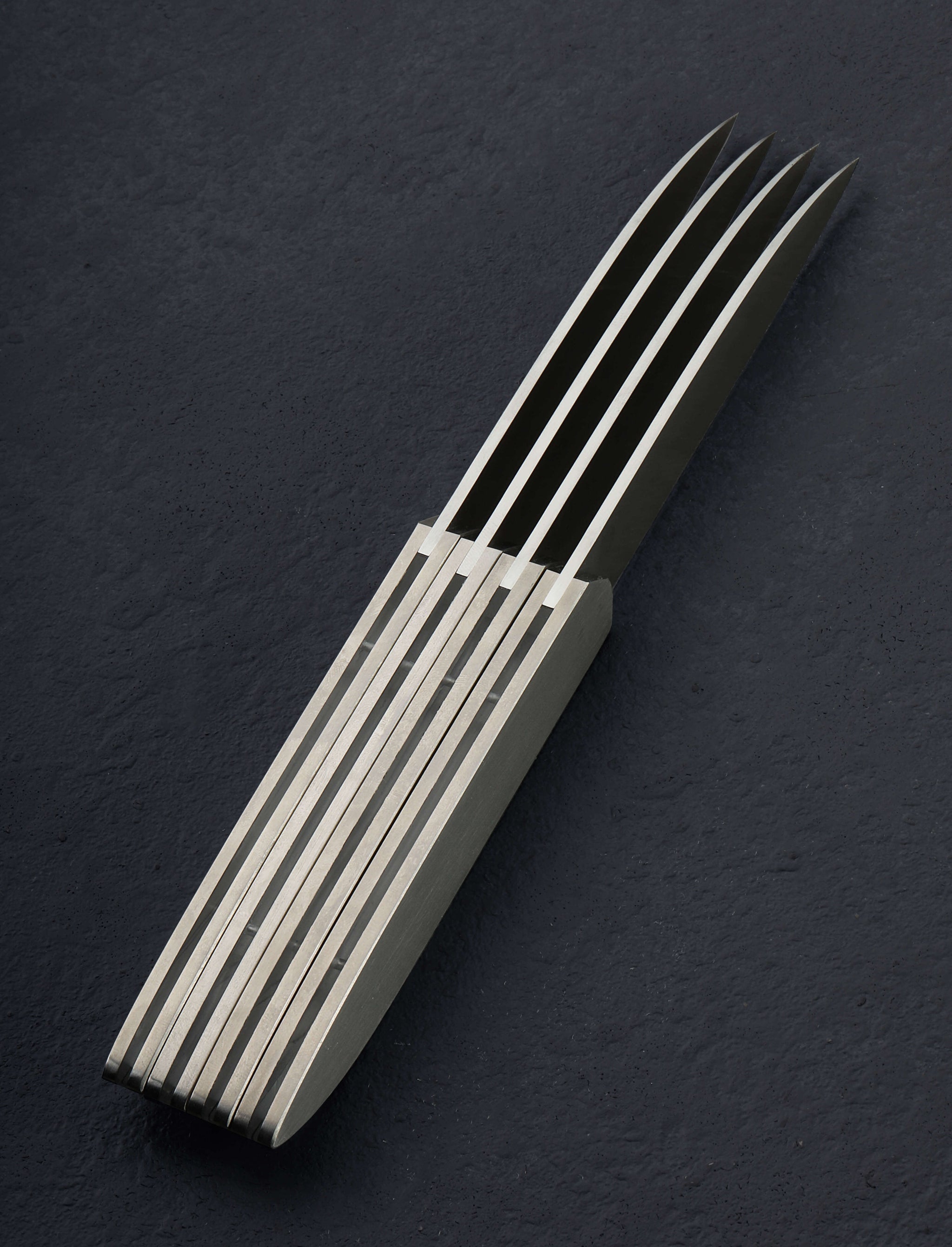 Roland Lannier - France Table Knives Titanium Table Knife Set