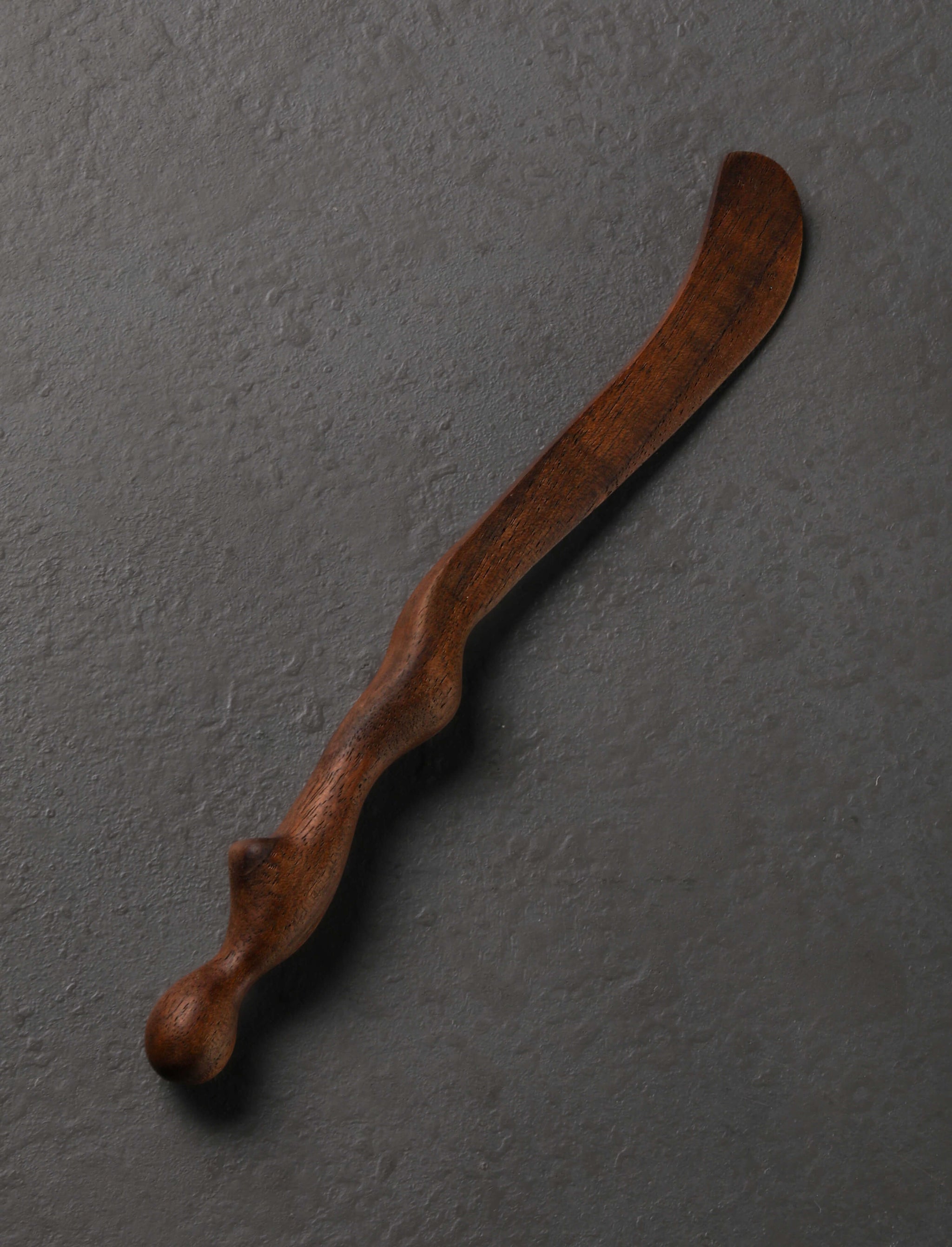 Terry Widner, Spoontaneous - Florida Table Knives Walnut Figure Spreader
