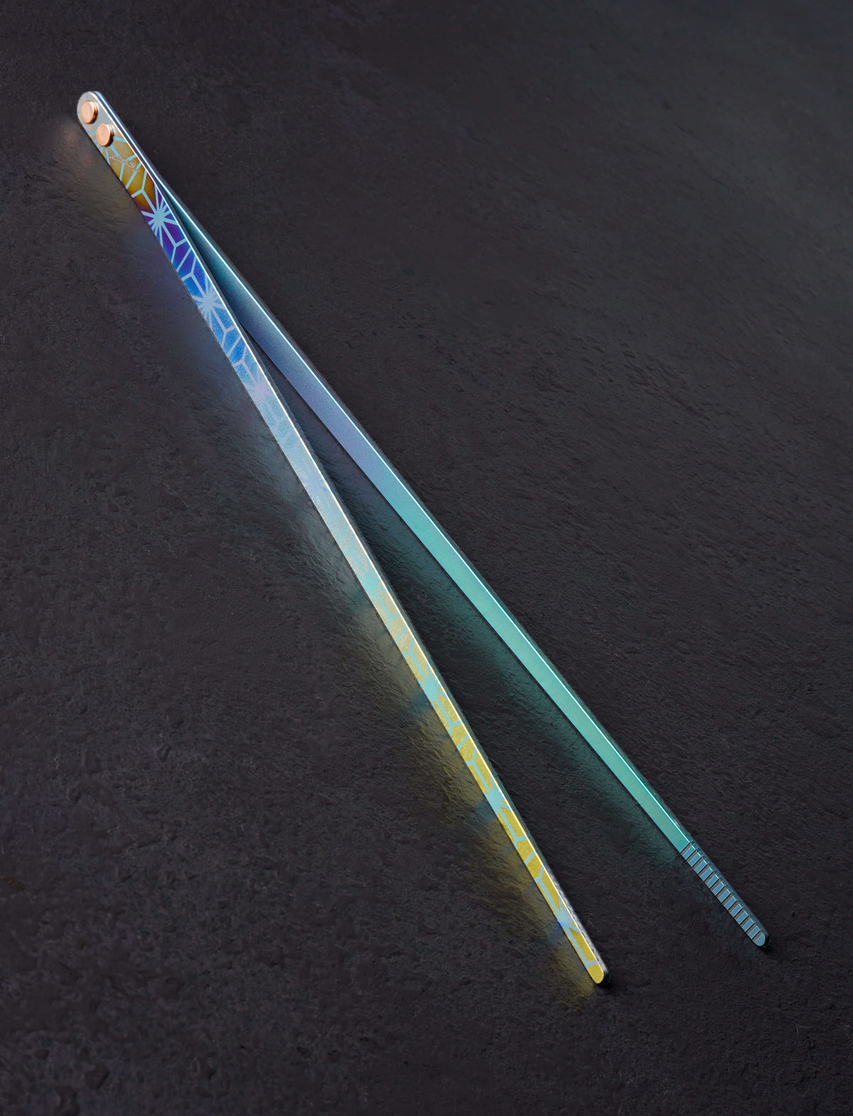 Deluxe 12" Titanium Kitchen Tweezers