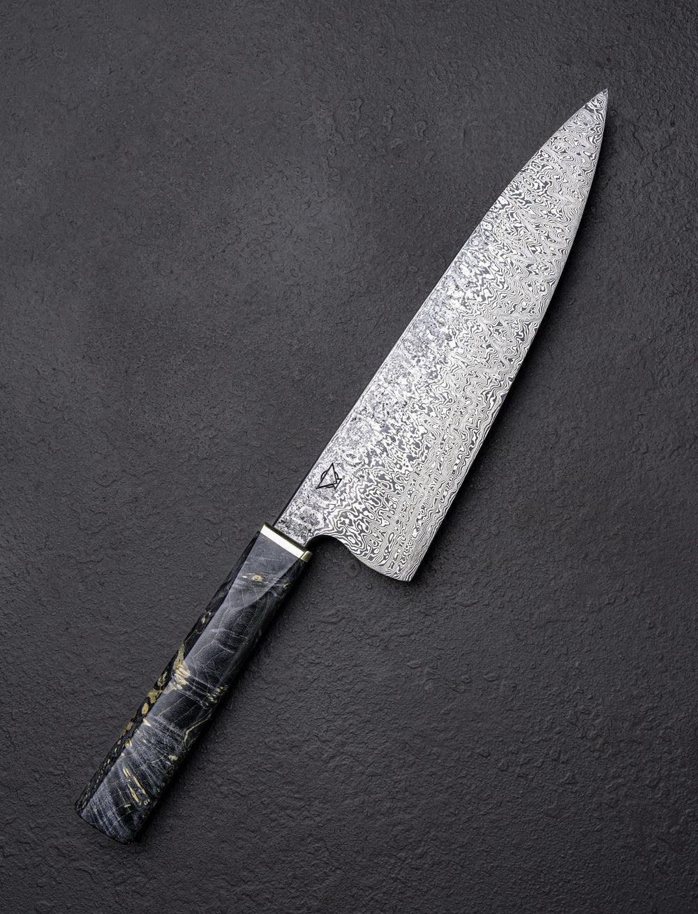 Tobias Hangler Boxelder Damascus Gyuto 207mm