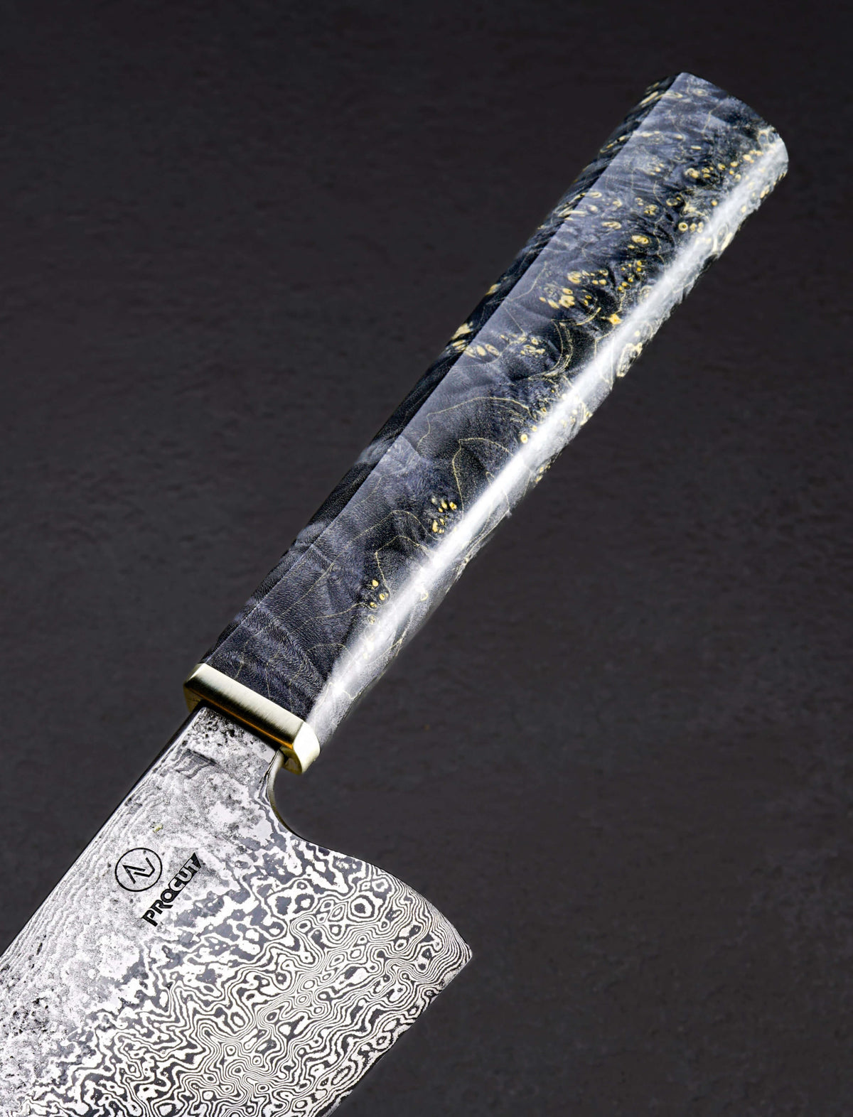 Tobias Hangler Boxelder Damascus Gyuto 207mm