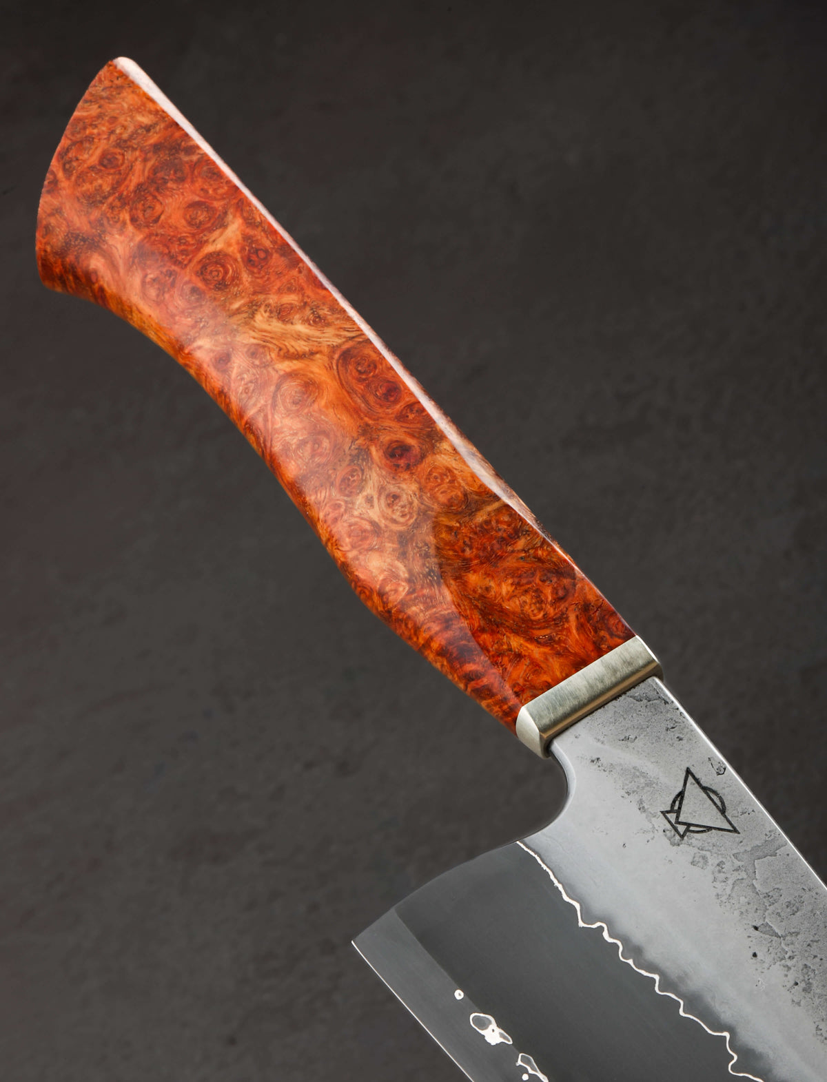 Tobias Hangler Red Mallee Santoku 179mm