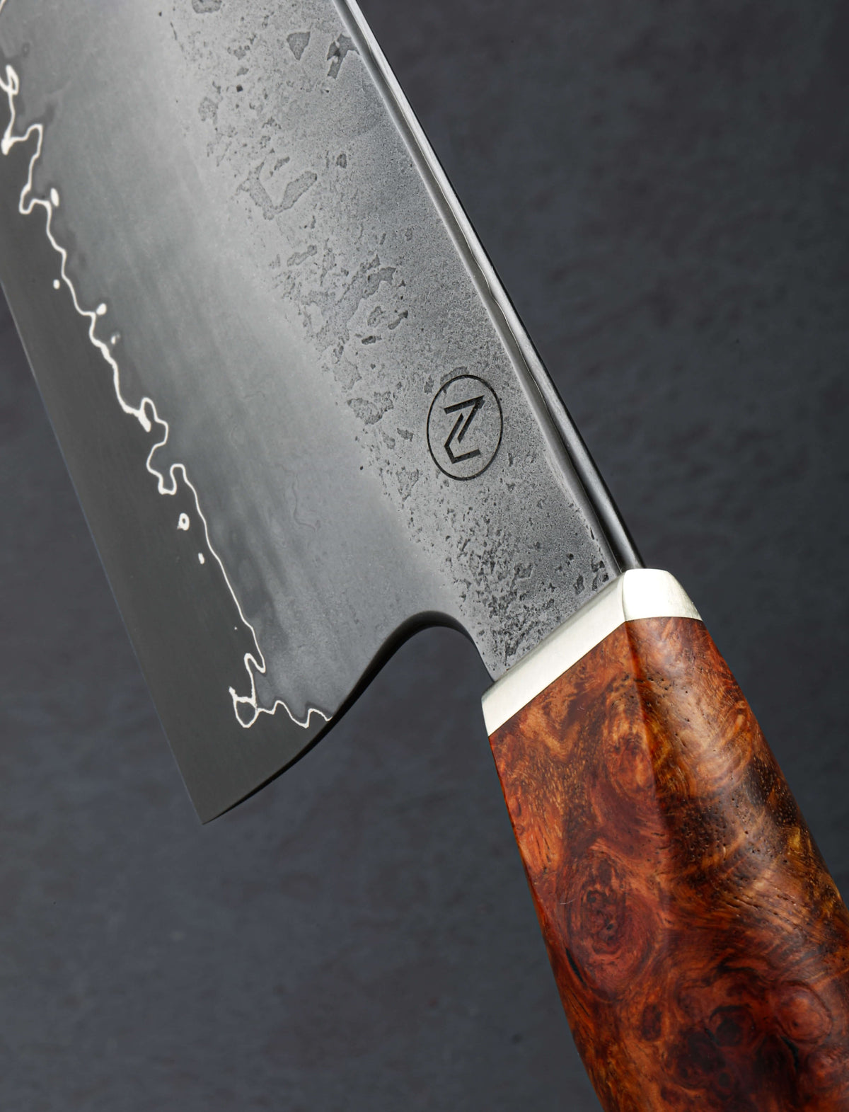 Tobias Hangler Red Mallee Santoku 179mm