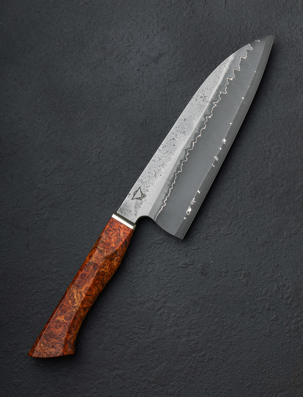 Tobias Hangler Red Mallee Santoku 179mm