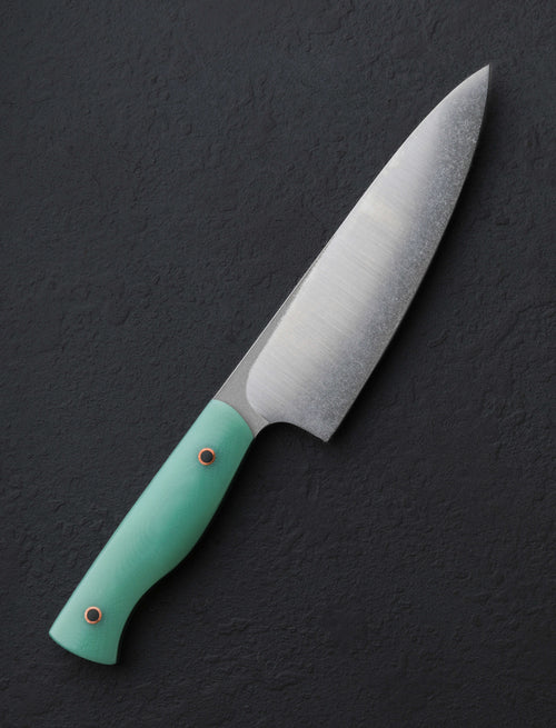 Ben Tendick - Oregon Utility & Petty Mist Green Petty Chef 154mm
