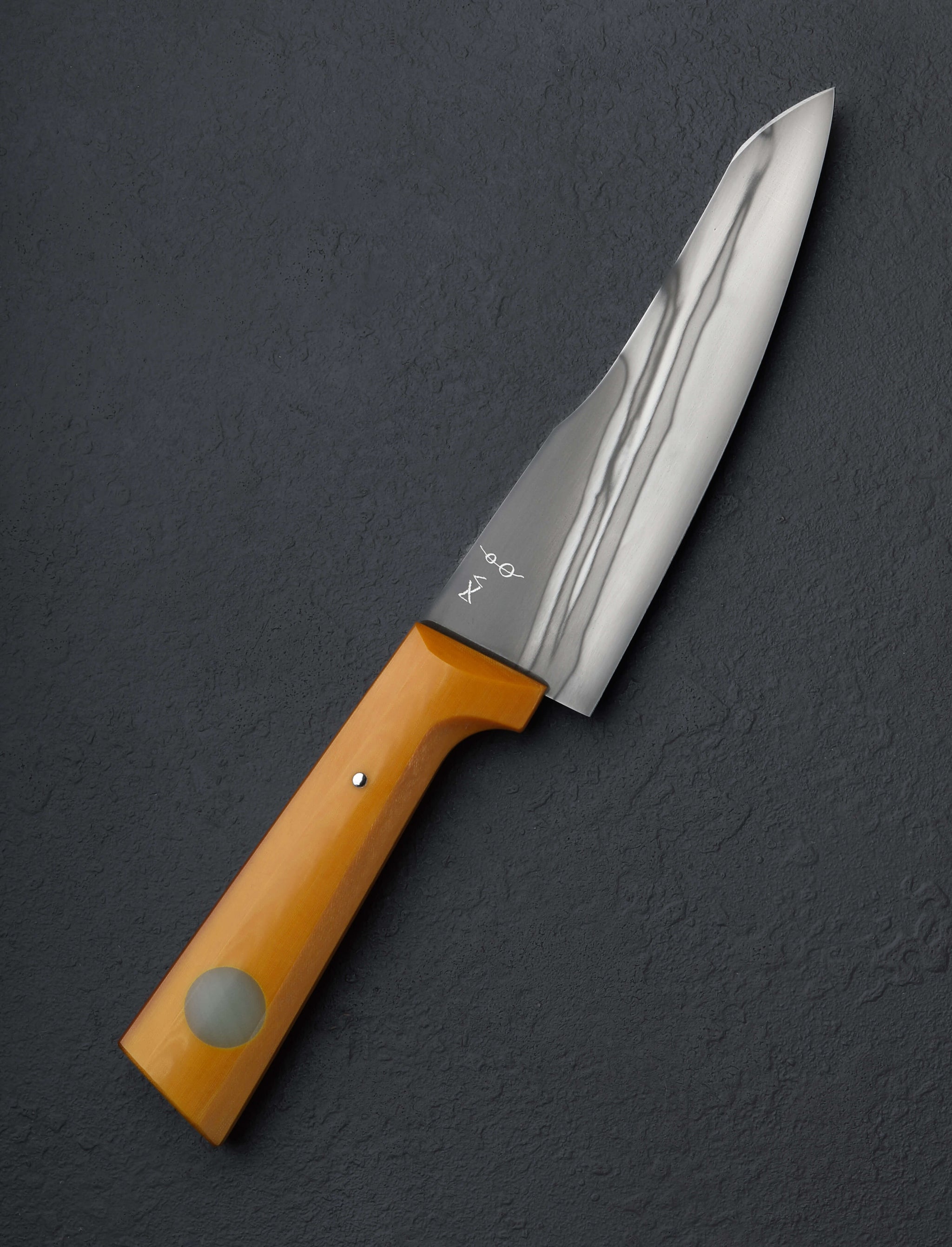 Don Carlos Andrade - California Utility & Petty Golden Rainbow Gutesuki 162mm