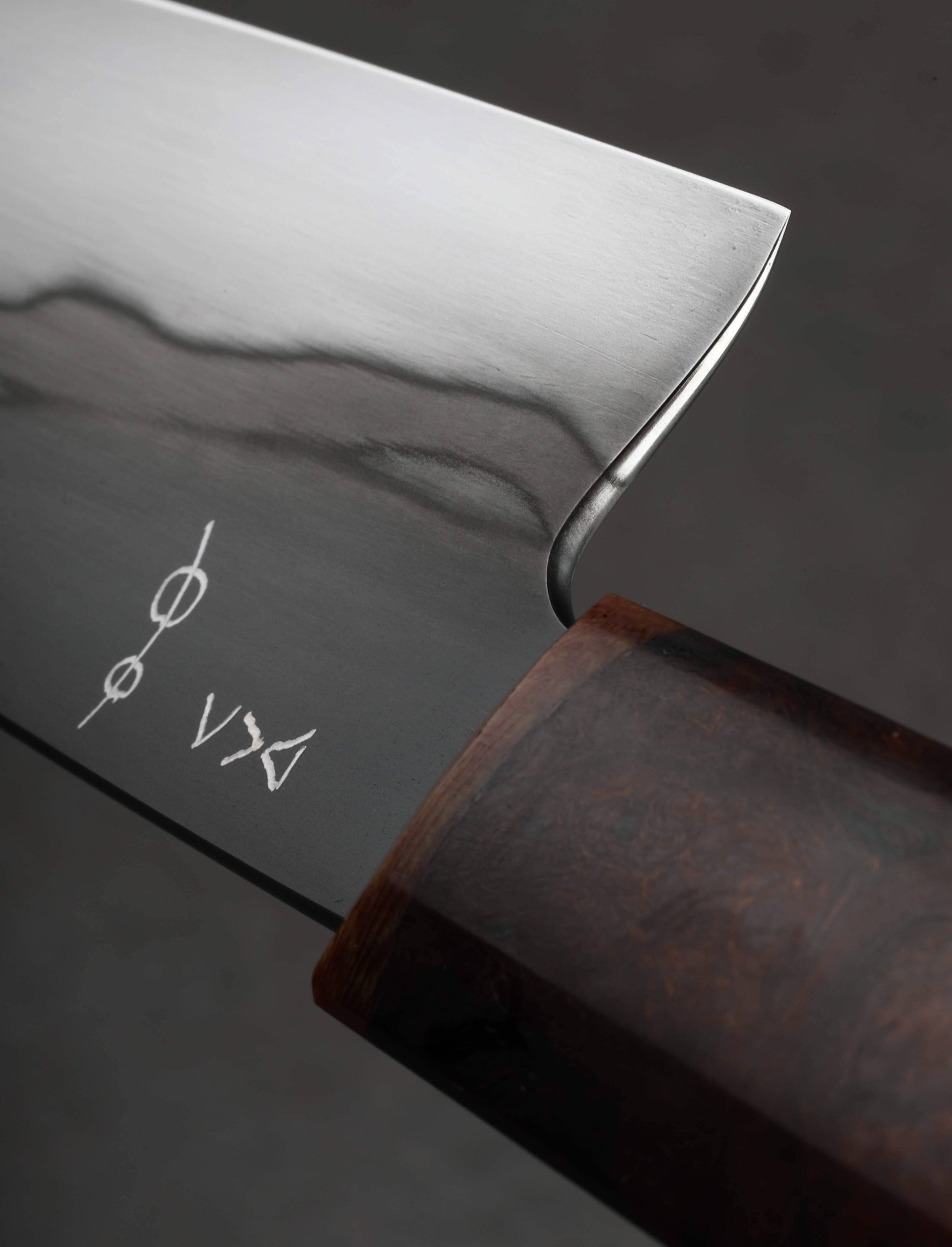 Don Carlos Andrade - California Utility & Petty Ironwood Medium French Chef 135mm