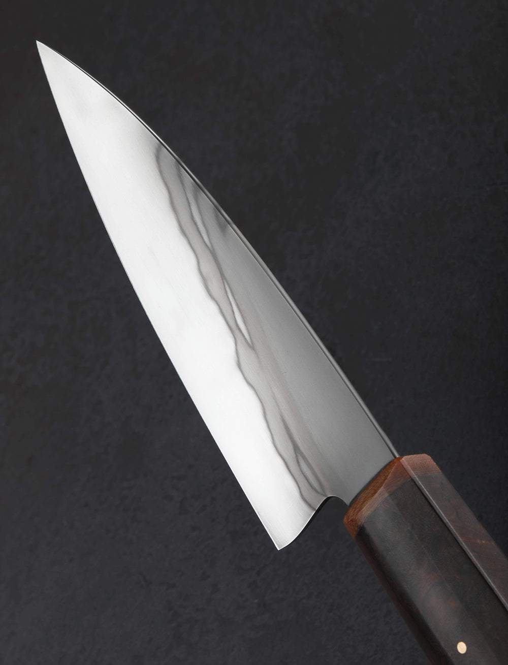 Don Carlos Andrade - California Utility & Petty Ironwood Medium French Chef 135mm