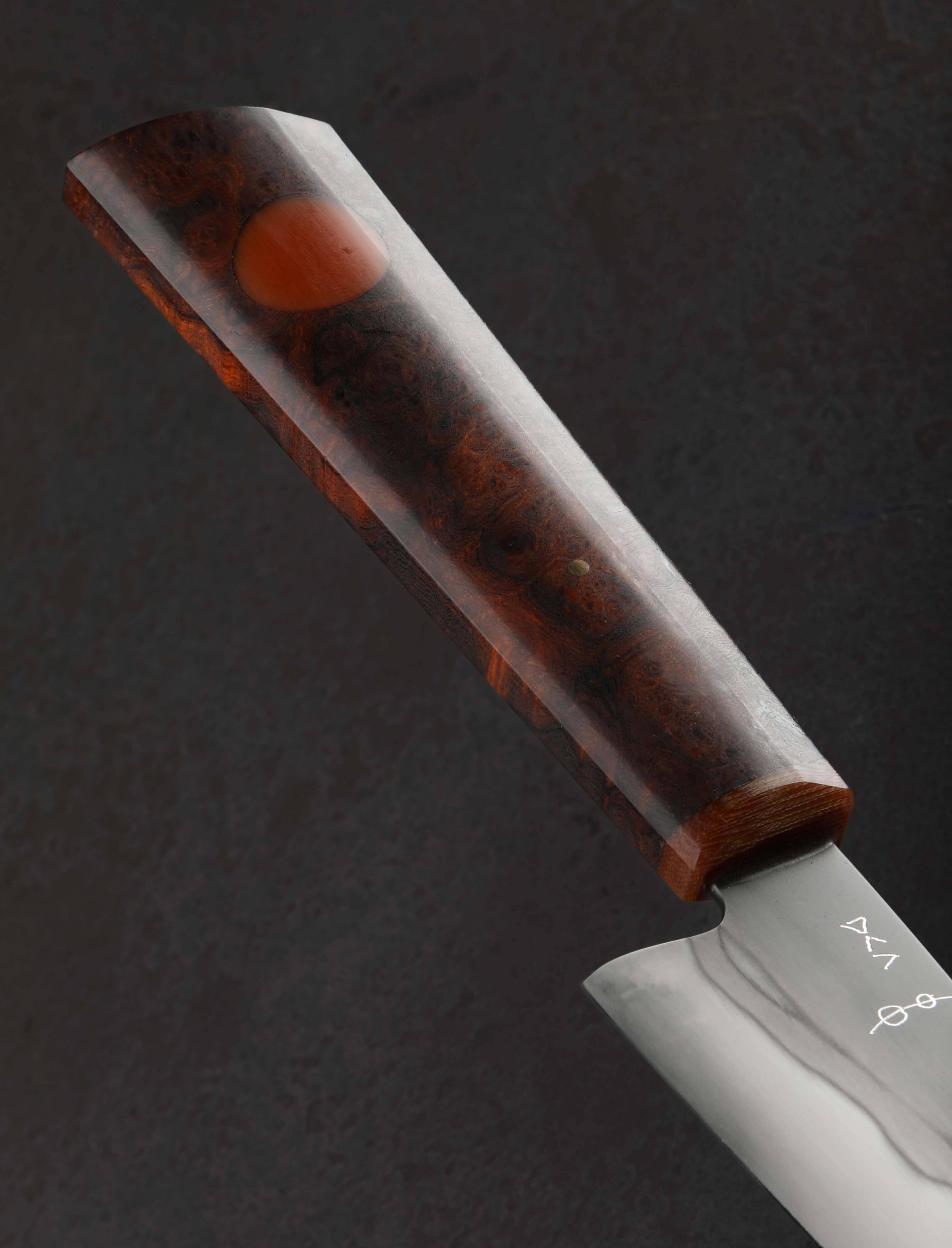 Don Carlos Andrade - California Utility & Petty Ironwood Medium French Chef 135mm