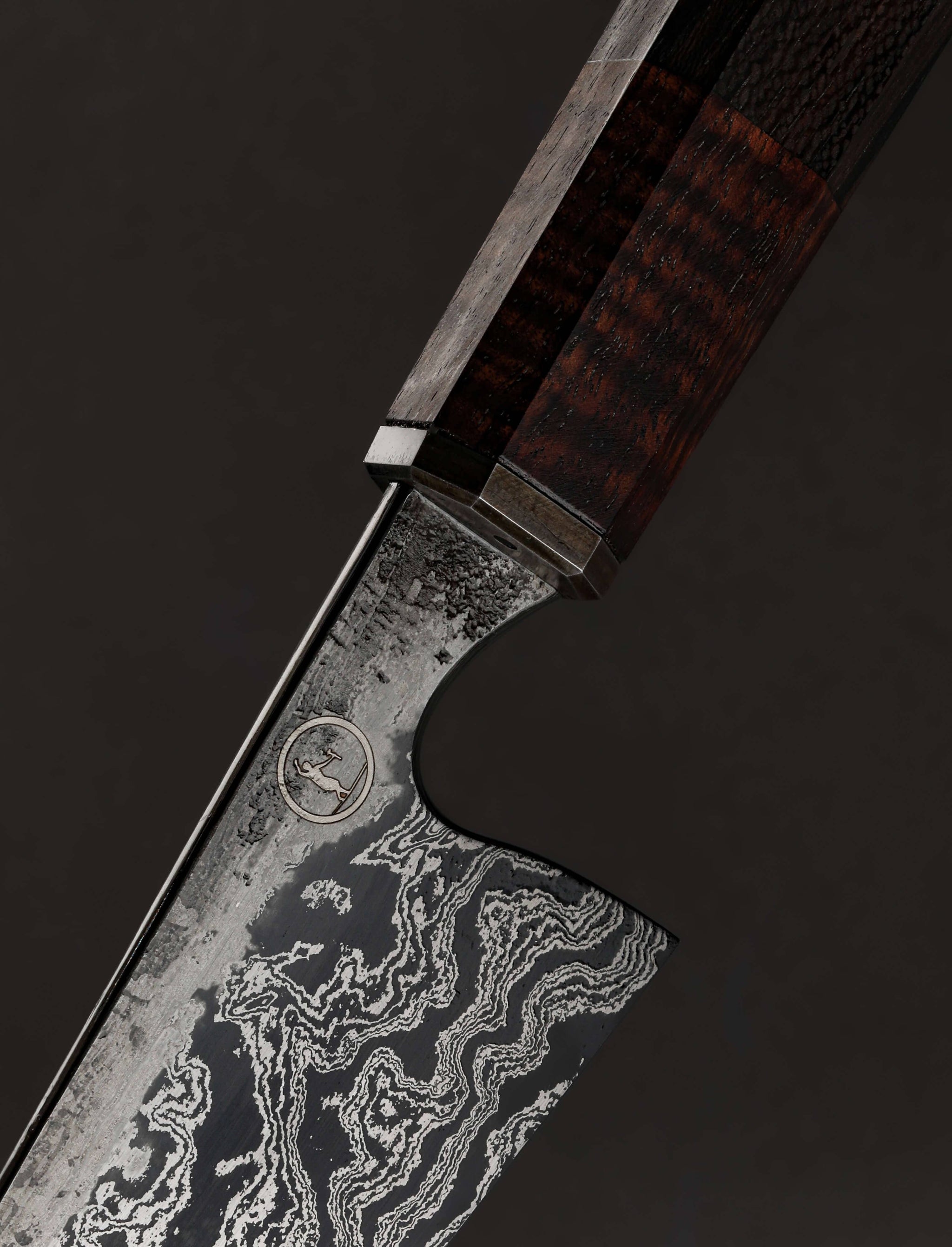 Jayden Simisky - Colorado Utility & Petty Wrought Chocolate Petty Chef 162mm