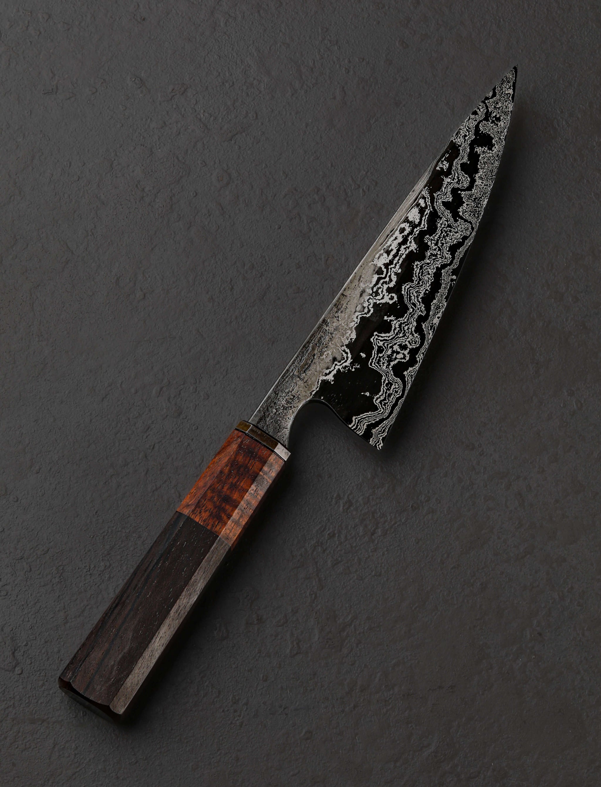 Jayden Simisky - Colorado Utility & Petty Wrought Chocolate Petty Chef 162mm