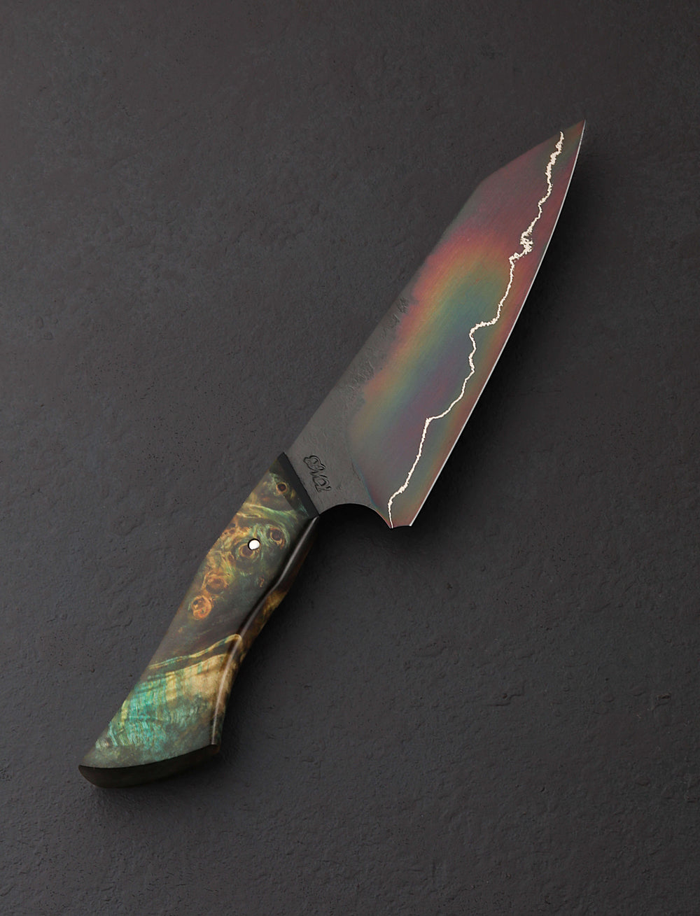Korben Bloomfield - United Kingdom Utility & Petty Black Oil Petty Chef 150mm