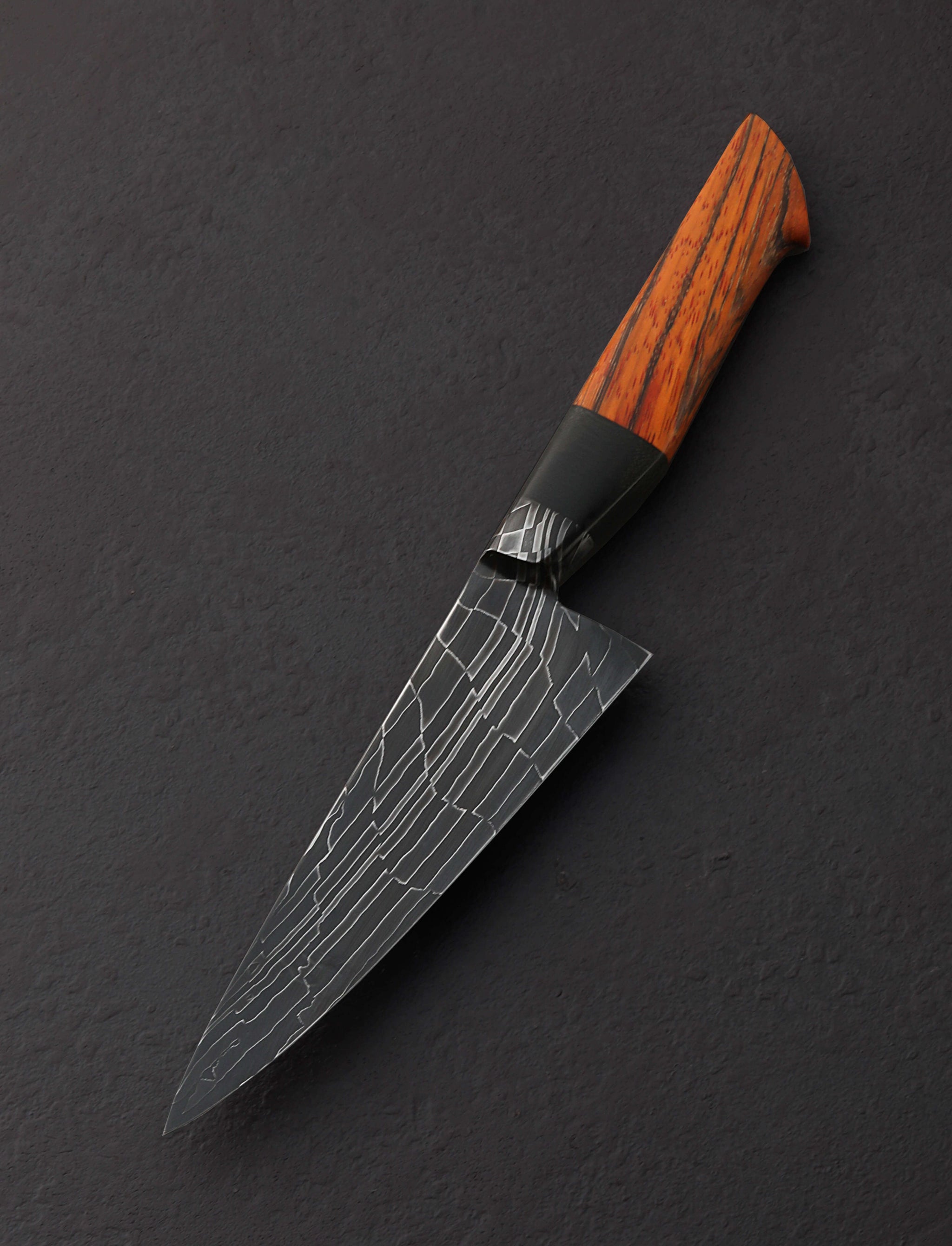 Nick Anger - Vermont Utility & Petty Checkerboard Petty Chef 154mm