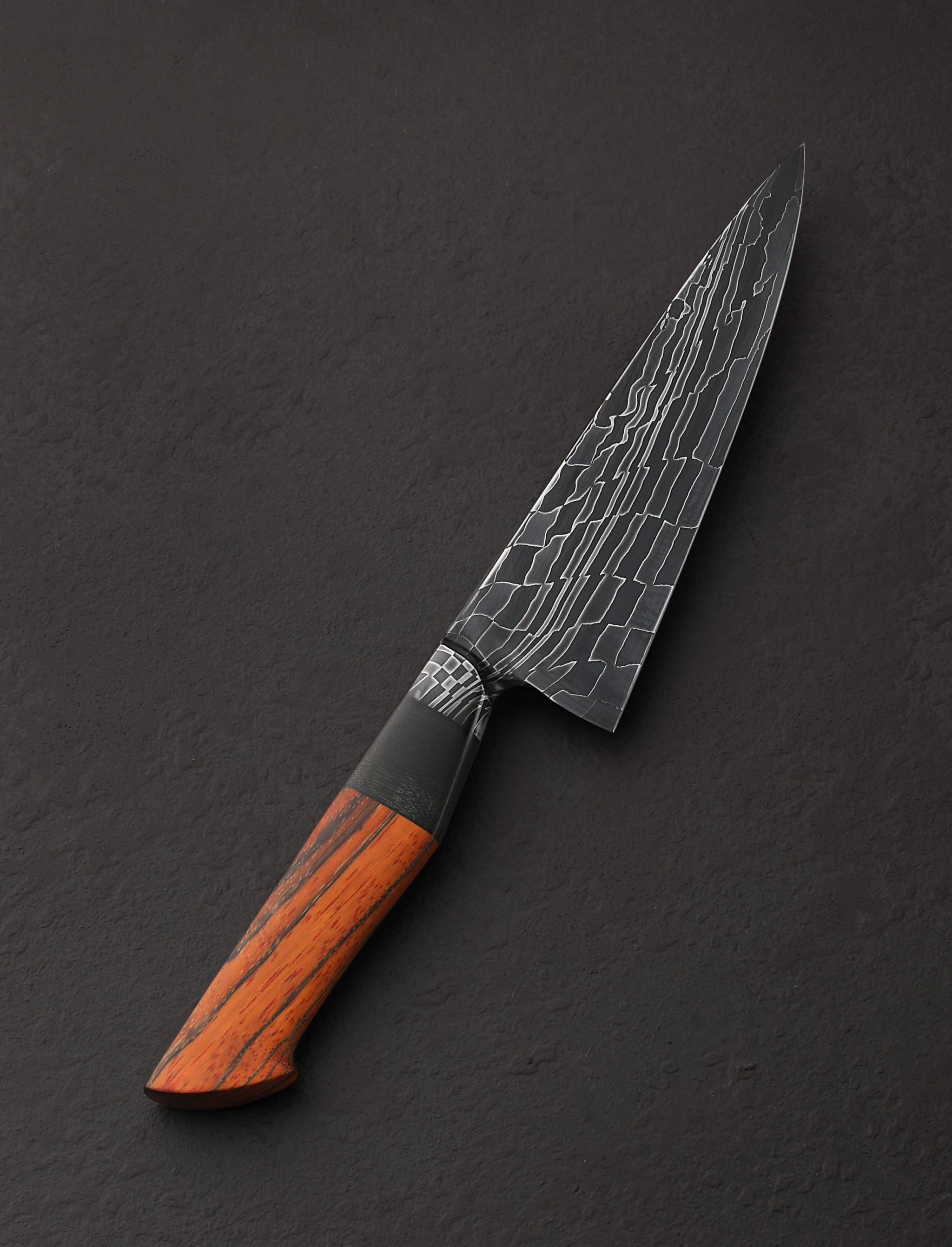 Nick Anger - Vermont Utility & Petty Checkerboard Petty Chef 154mm