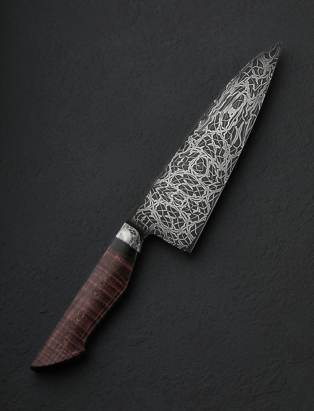 Nick Anger - Vermont Utility & Petty Crossed Signals Chef 178mm