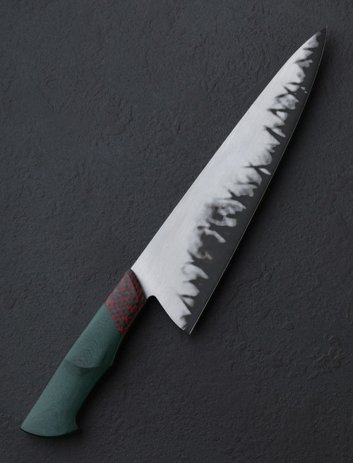 Salem Straub - Washington Utility & Petty Barbed San Mai Chef 224mm
