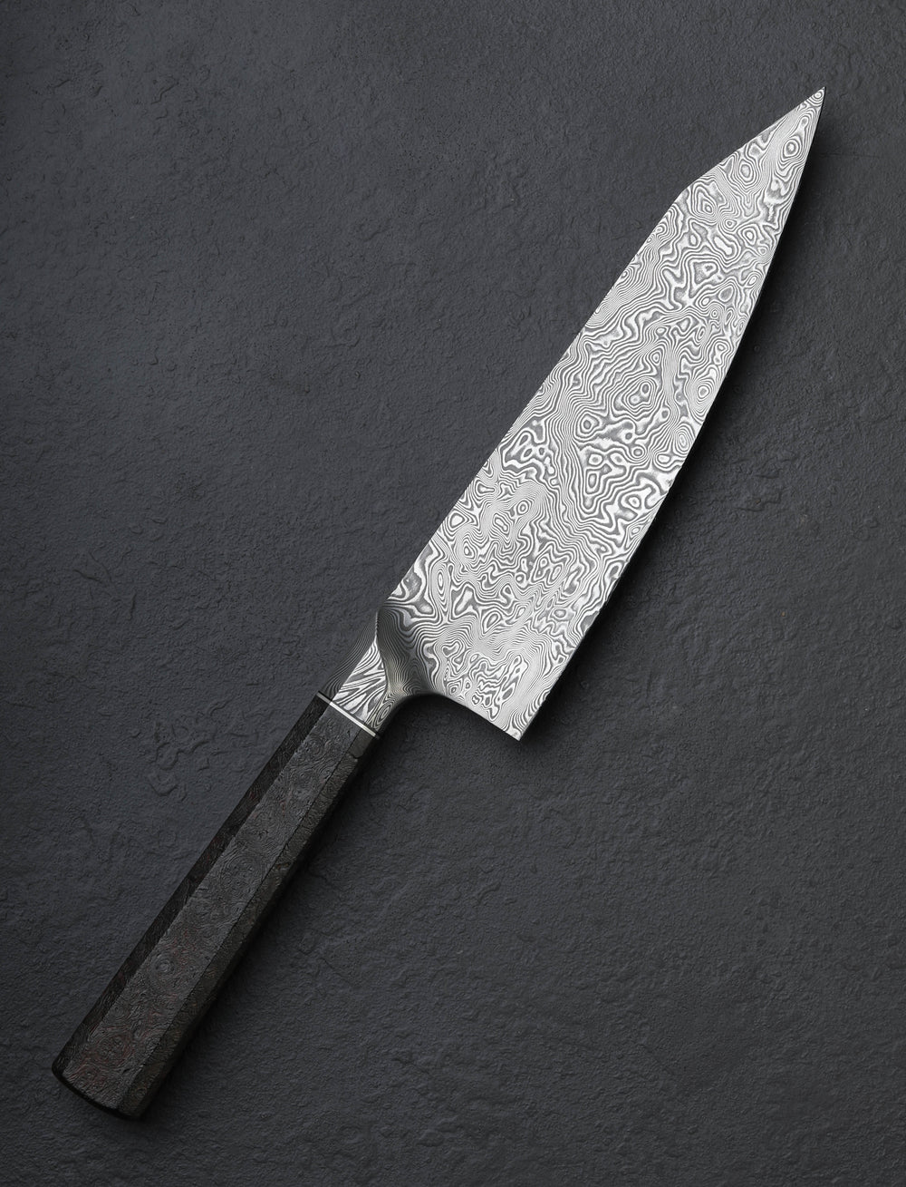 William Brigham Brigham Damascus Santoku 200mm